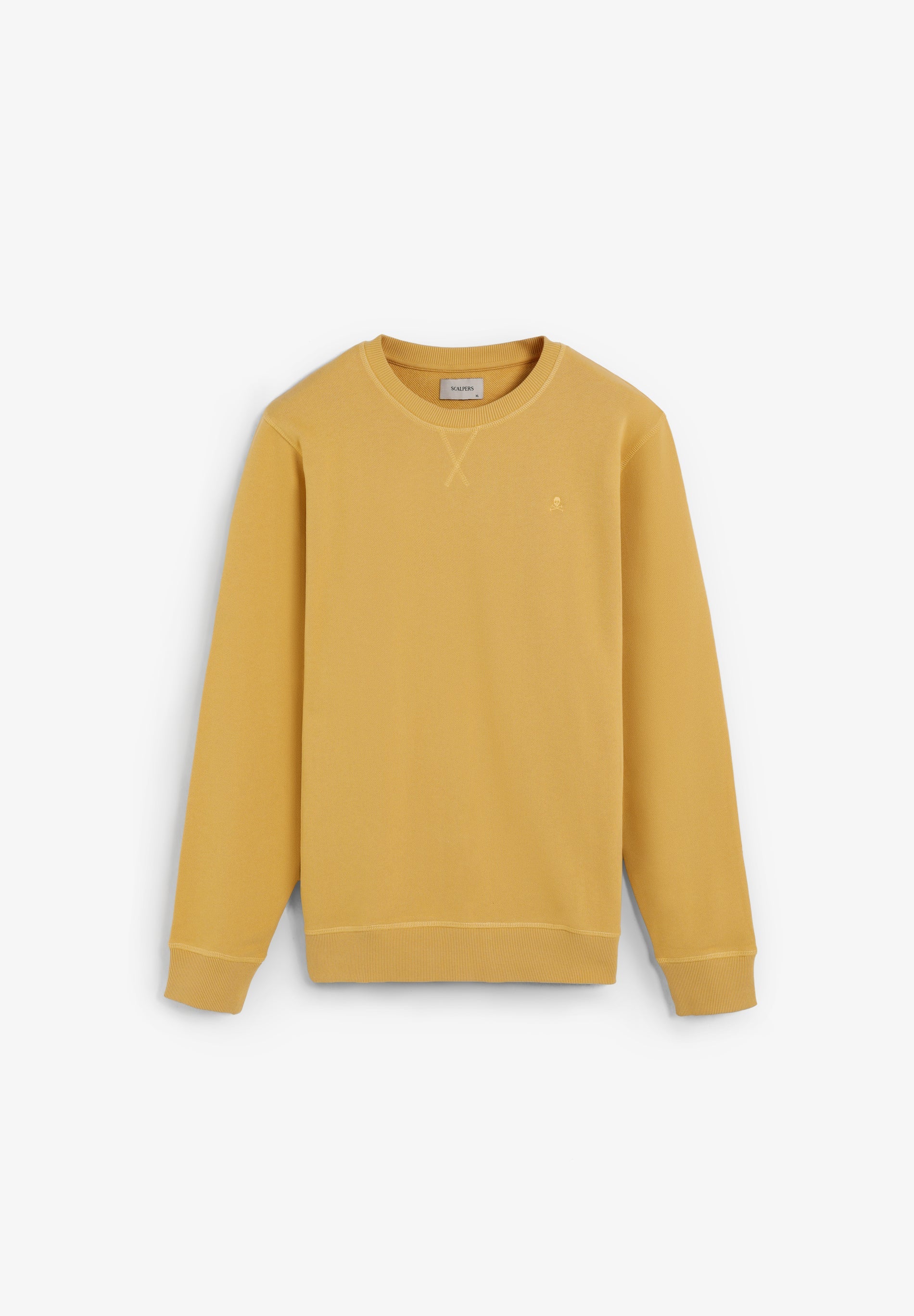 COTTON SWEATSHIRT WITH CONTRAST EMBROIDERY