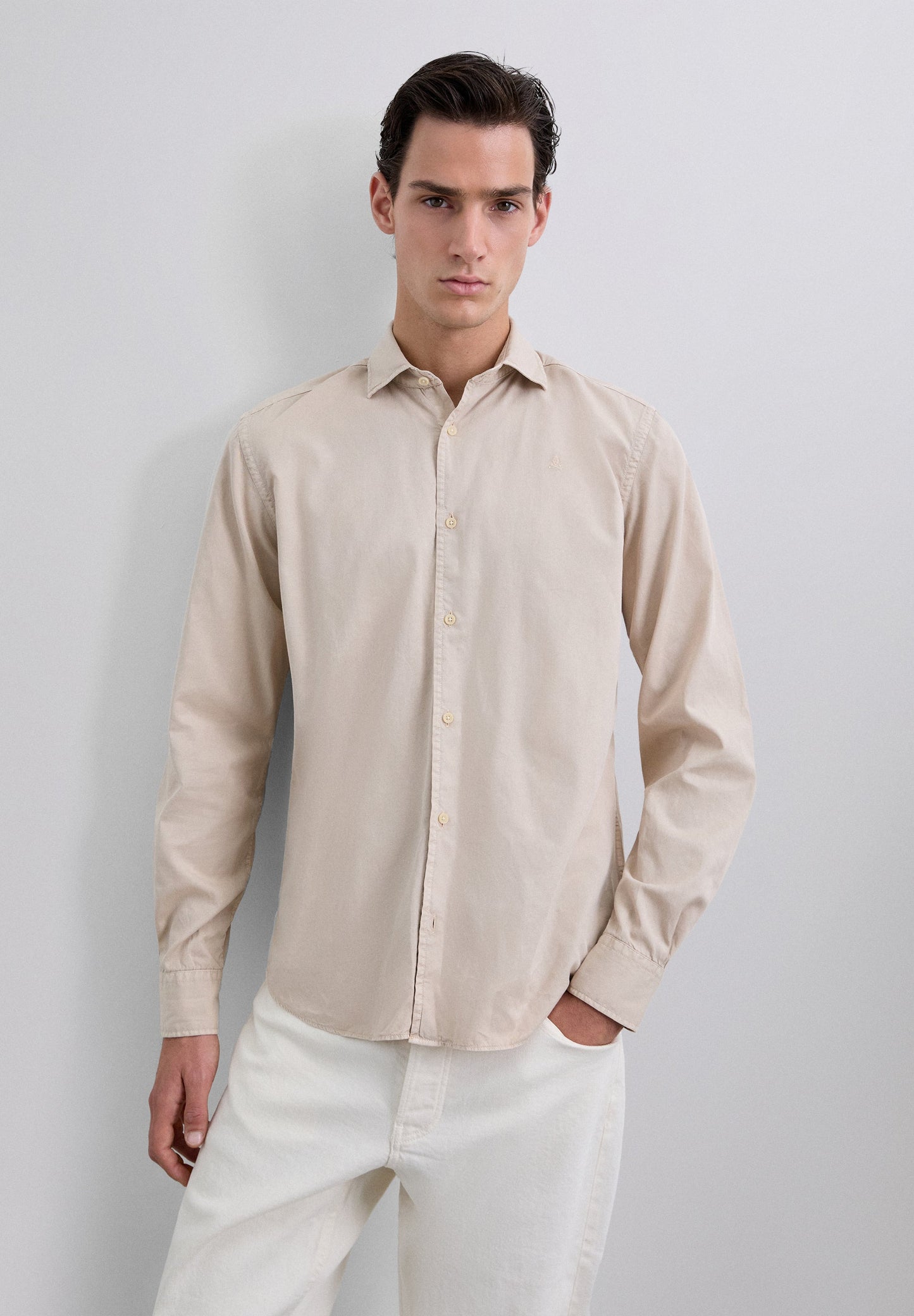 CHEMISE REGULAR FIT BRODÉE