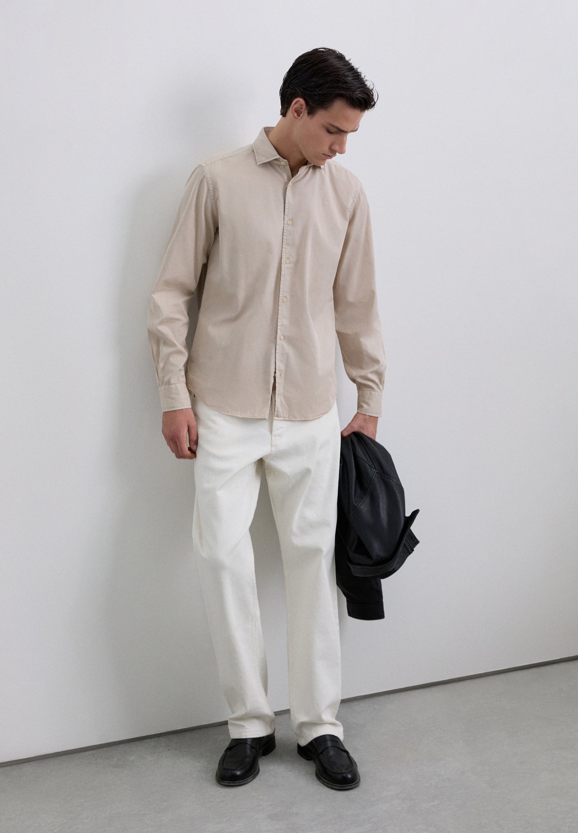 CHEMISE REGULAR FIT BRODÉE