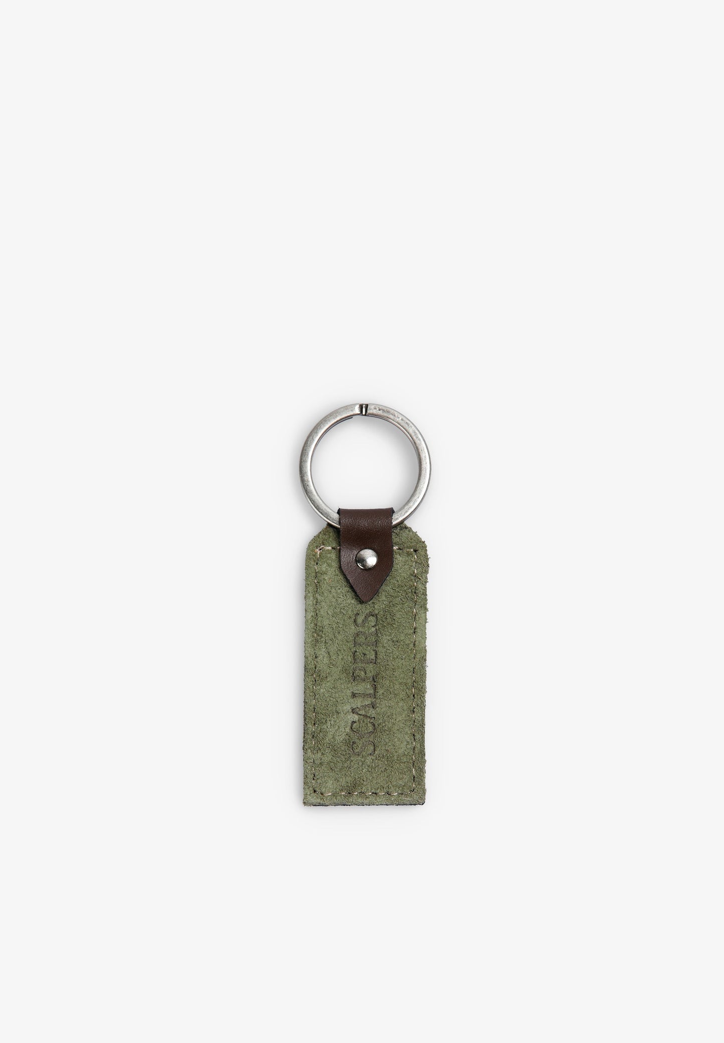 LEATHER KEYCHAIN ENGRAVED WITH LOGO
