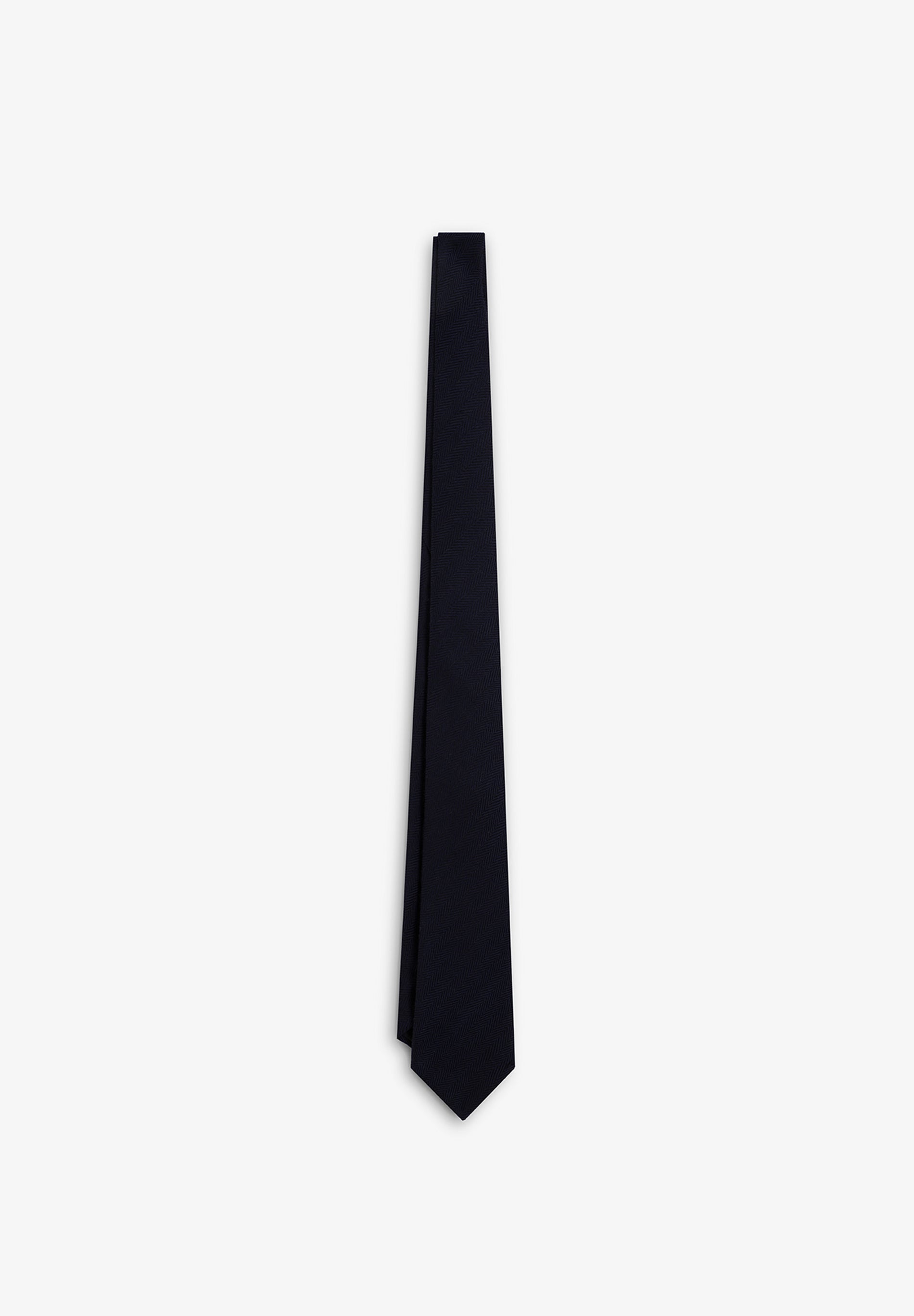 TEXTURED WOOL TIE
