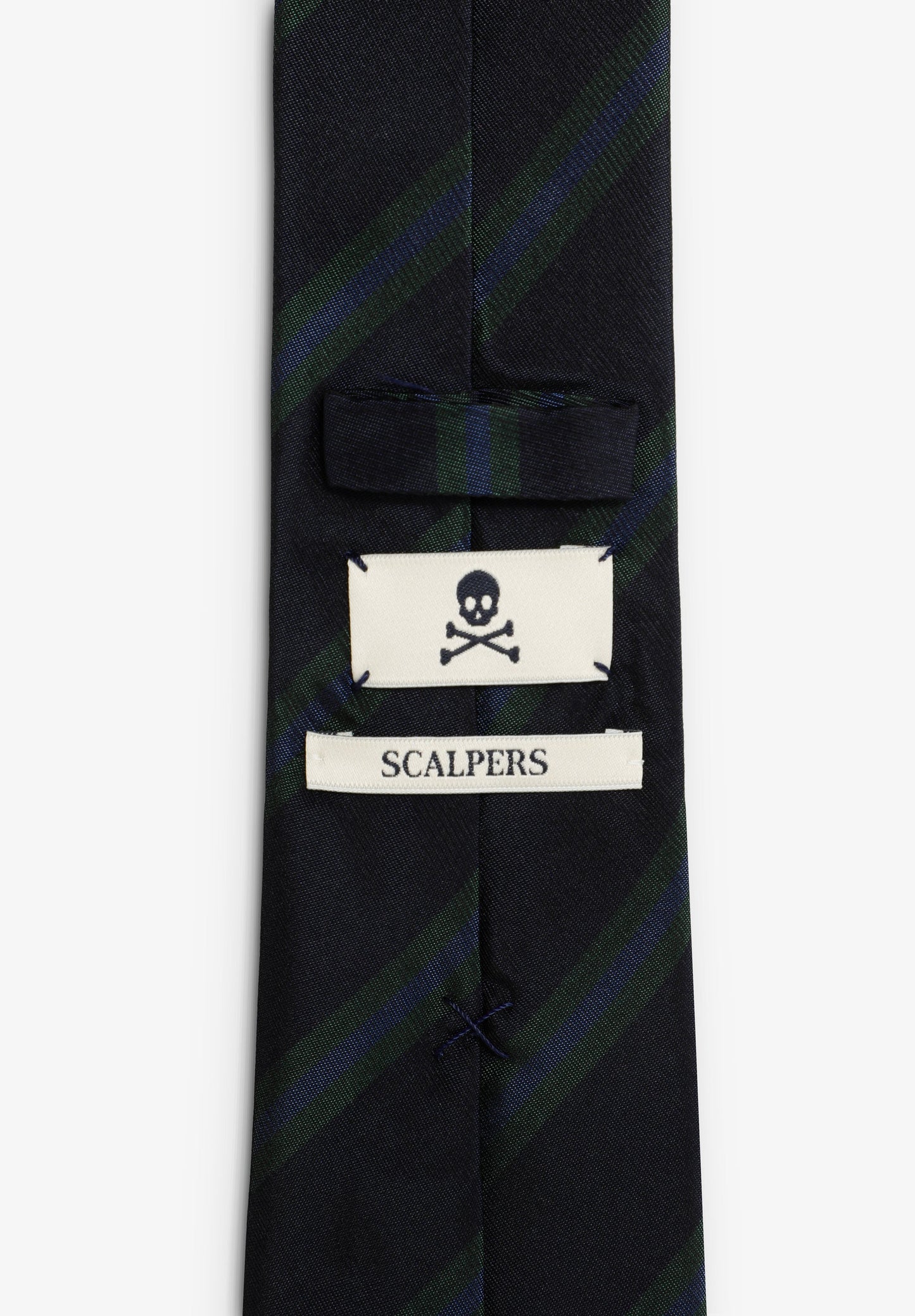 CRAVATE RAYURES SOIE