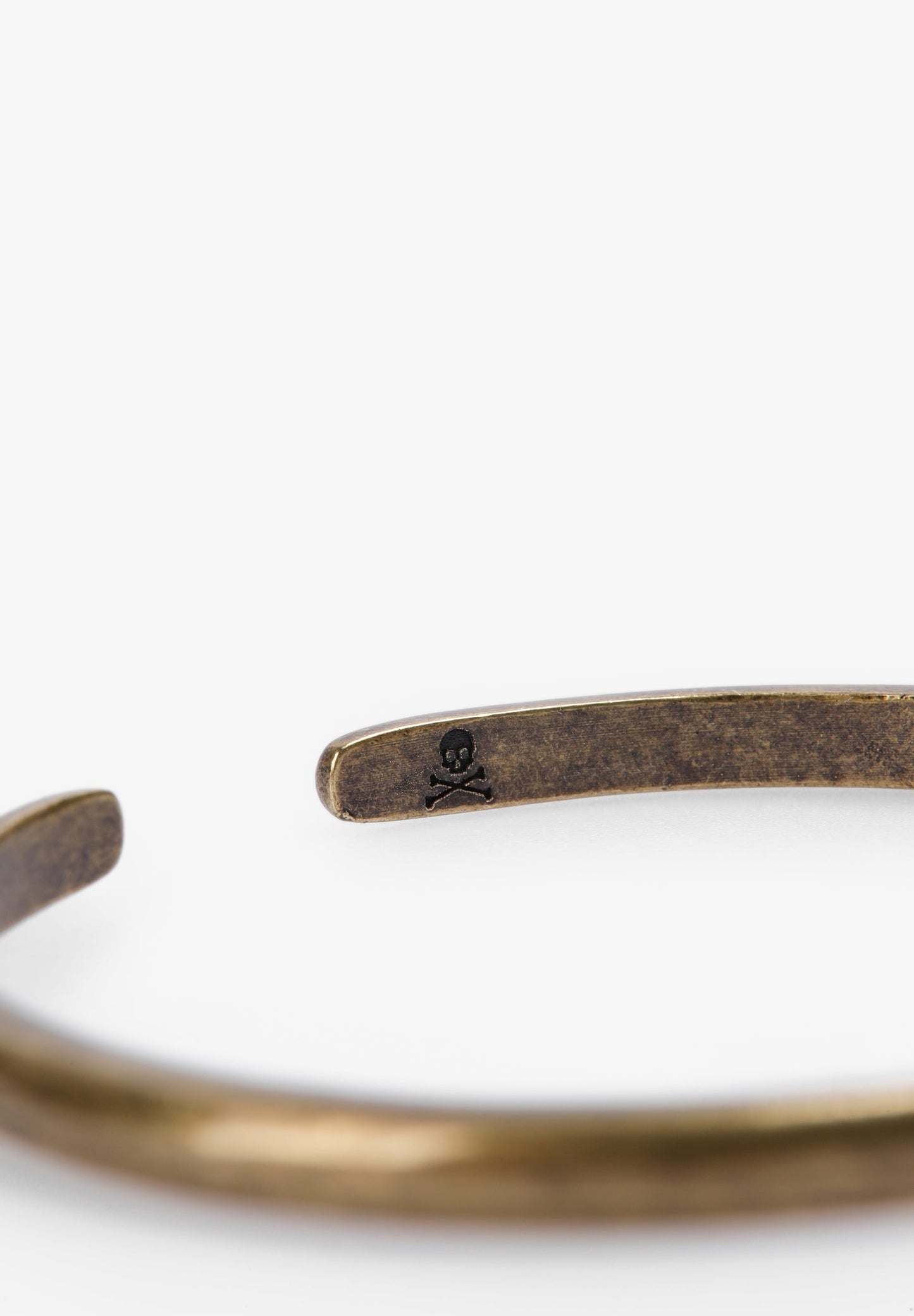 BRACELET LOGO IMITATION VIEIL OR