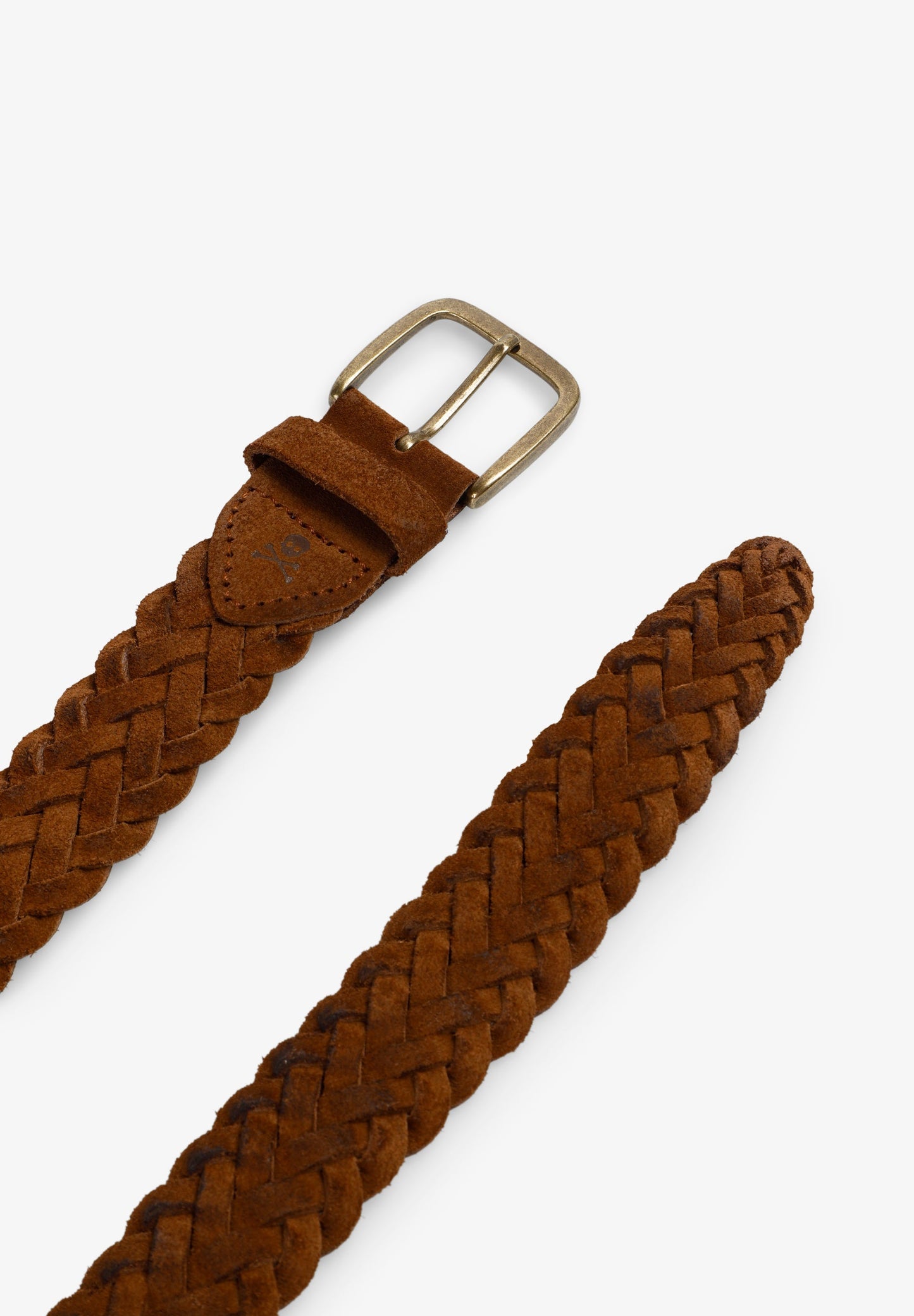 SCBRAIDED SUEDE BELT