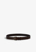 CEINTURE CUIR LOGO