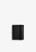 LEATHER WALLET WITH ELASTIC CLOSURE