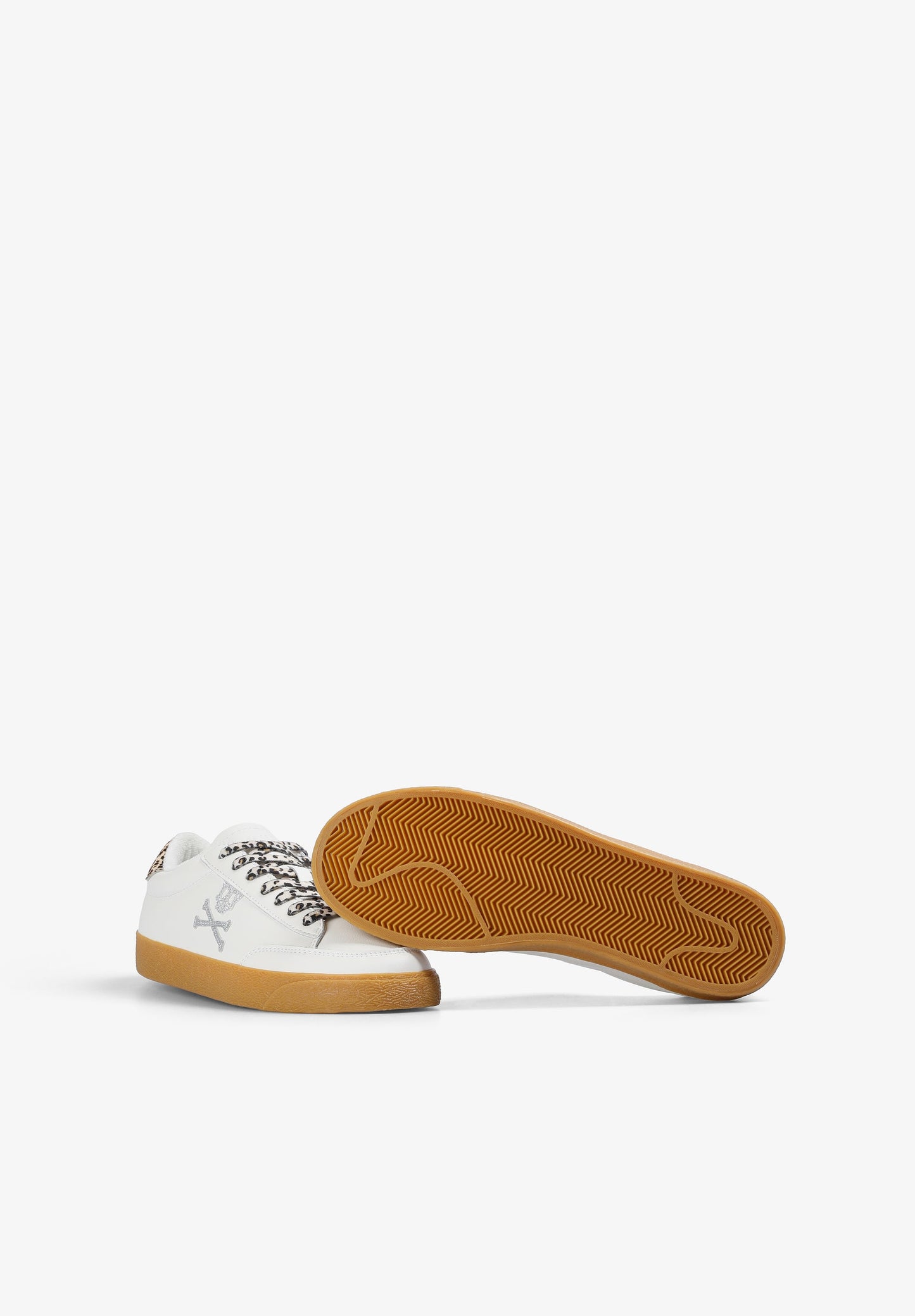 SNEAKERS DOODSHOOFD DIERENPRINT