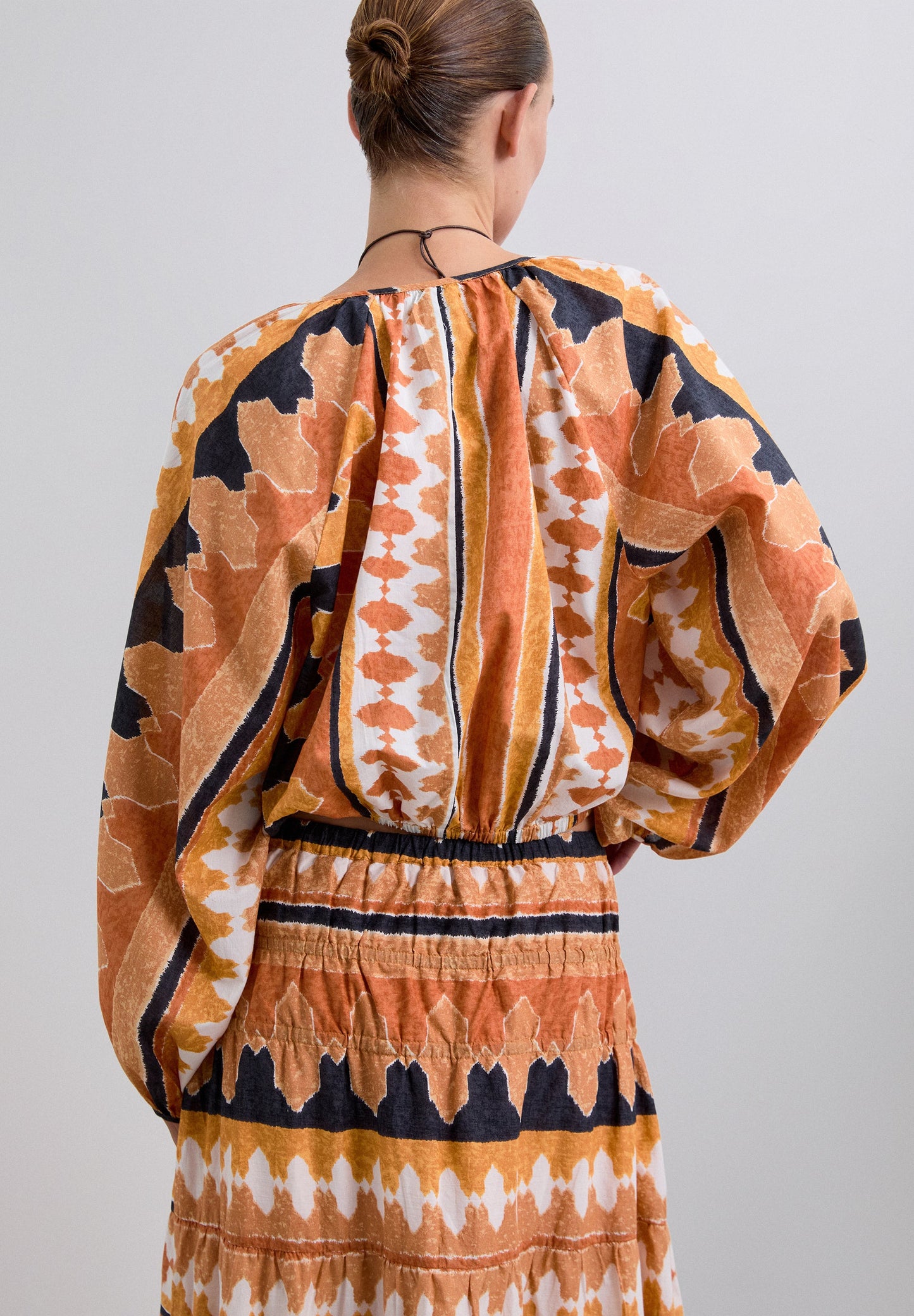 CHEMISE ETHNIQUE BOUFFANTE