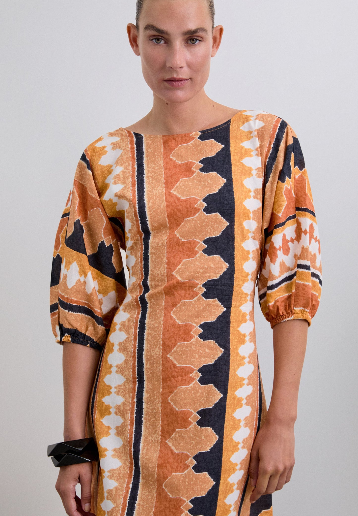 ROBE MIDI ETHNIQUE