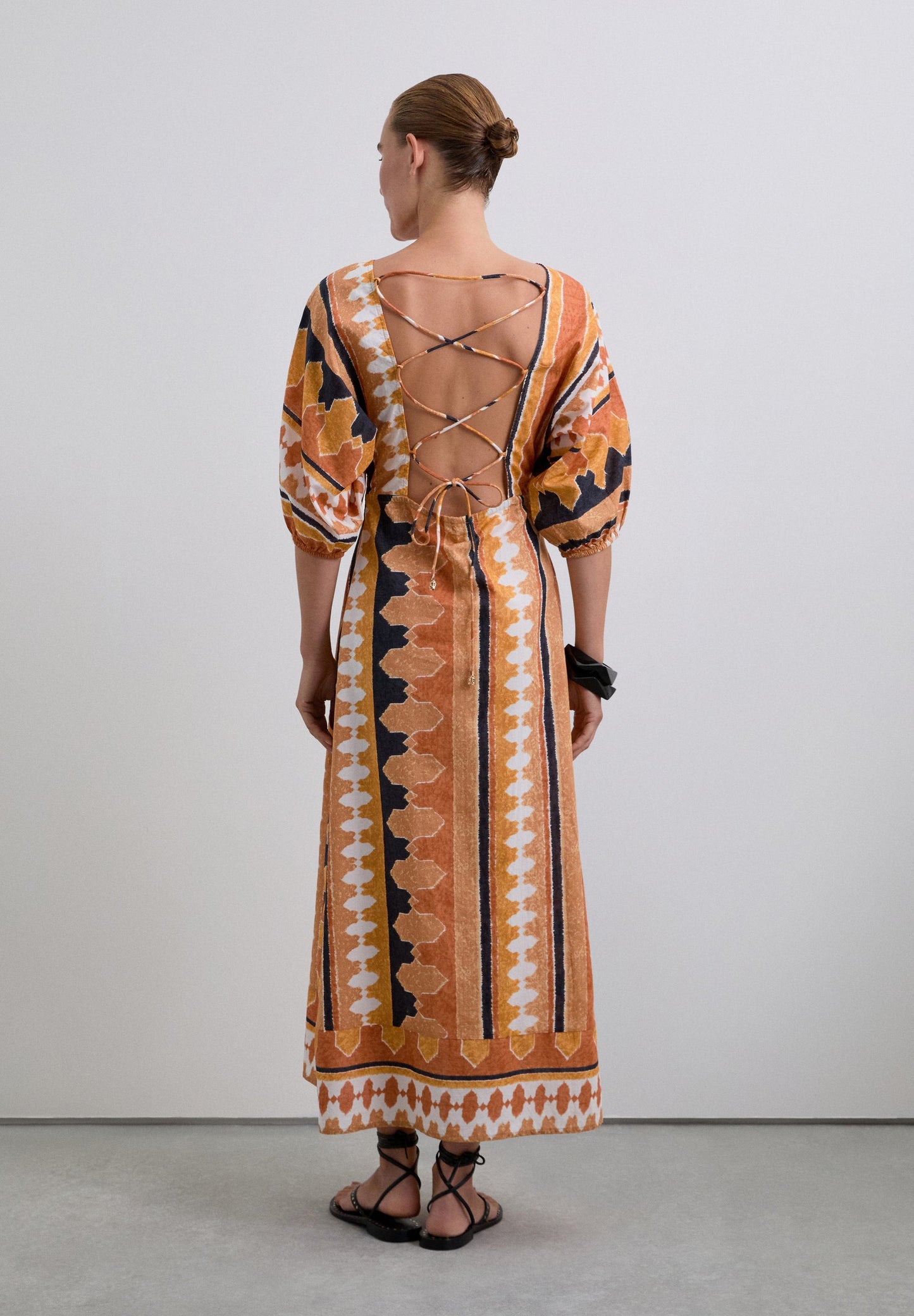 ROBE MIDI ETHNIQUE
