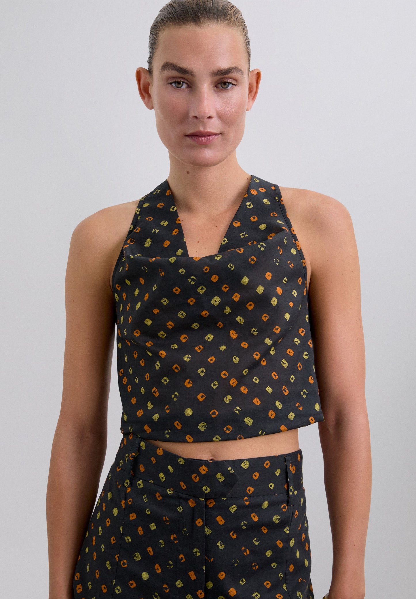 TOP IMPRIMÉ 100 % COTON