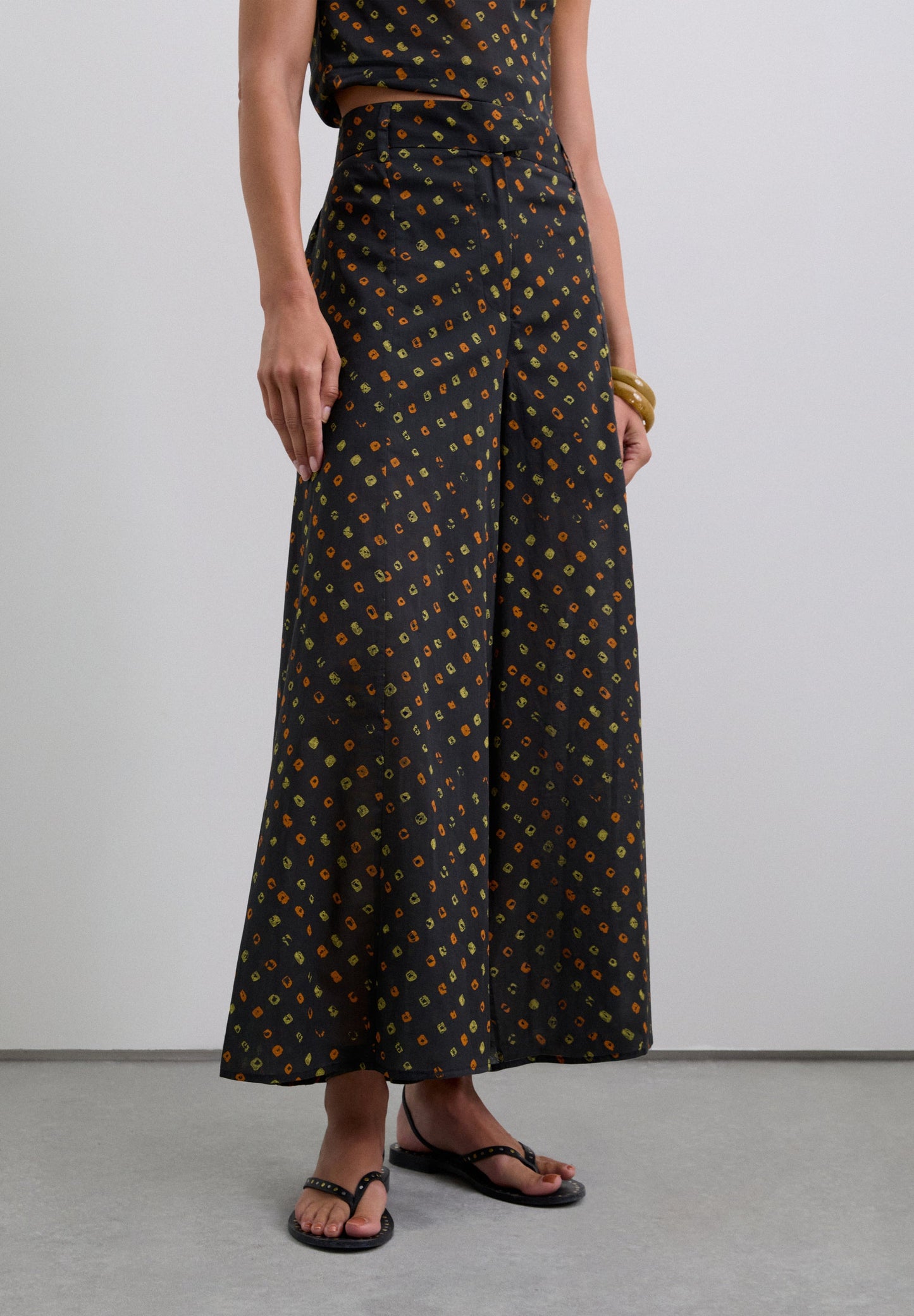 PANTALON IMPRIMÉ 100 % COTON
