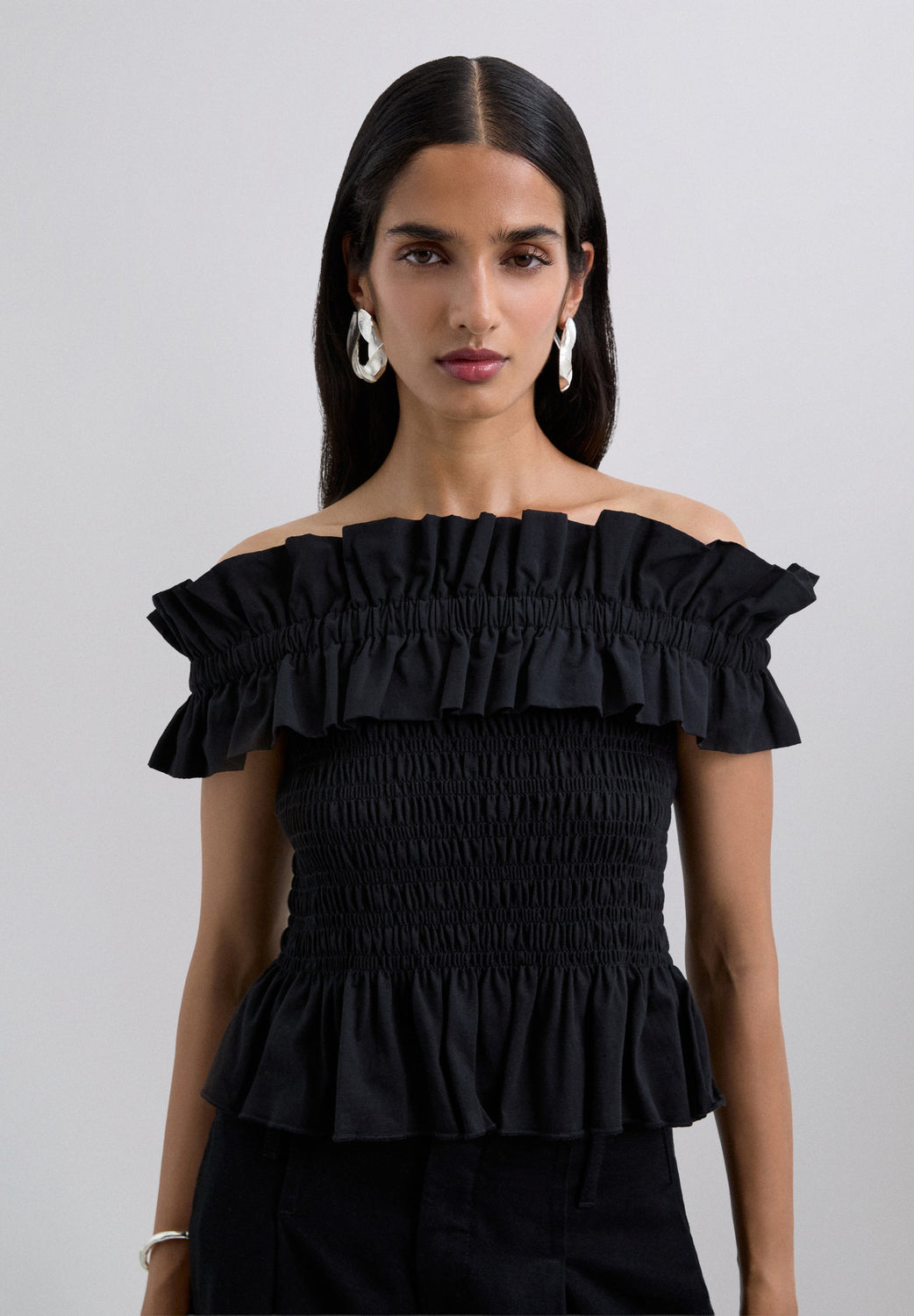 TOP FRUNCE VOLANTES - Scalpers