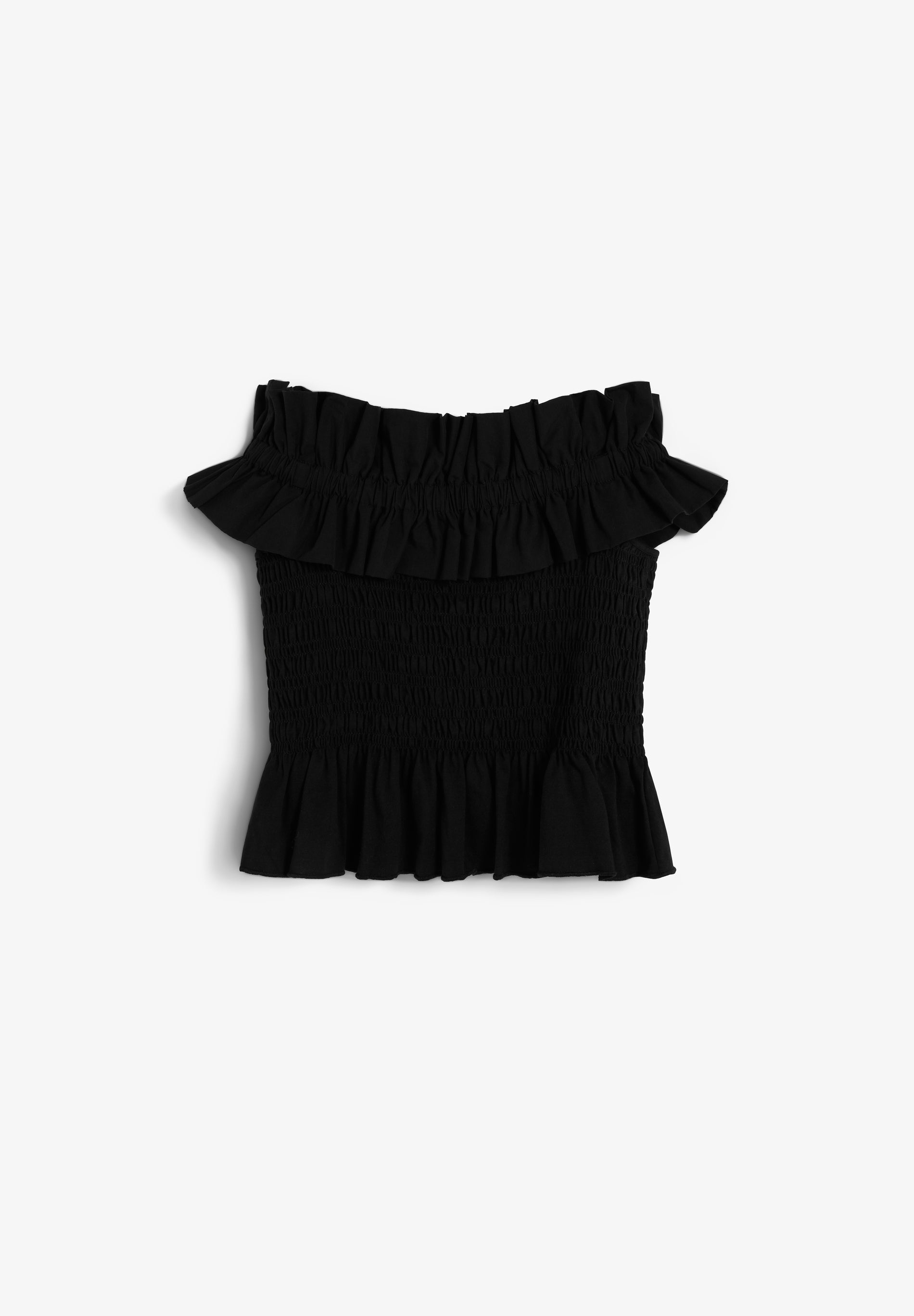 SCOFFSHOULDERPOPLIN TEE