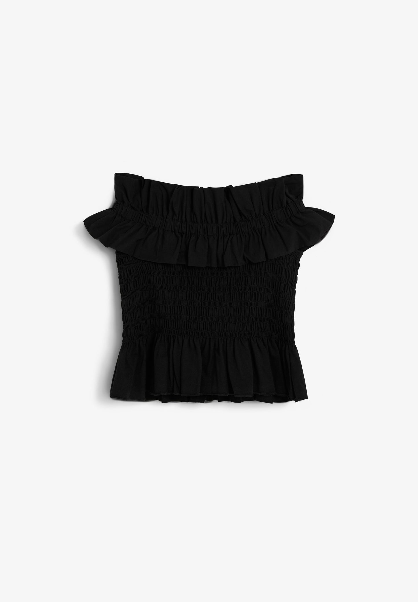 SCOFFSHOULDERPOPLIN TEE
