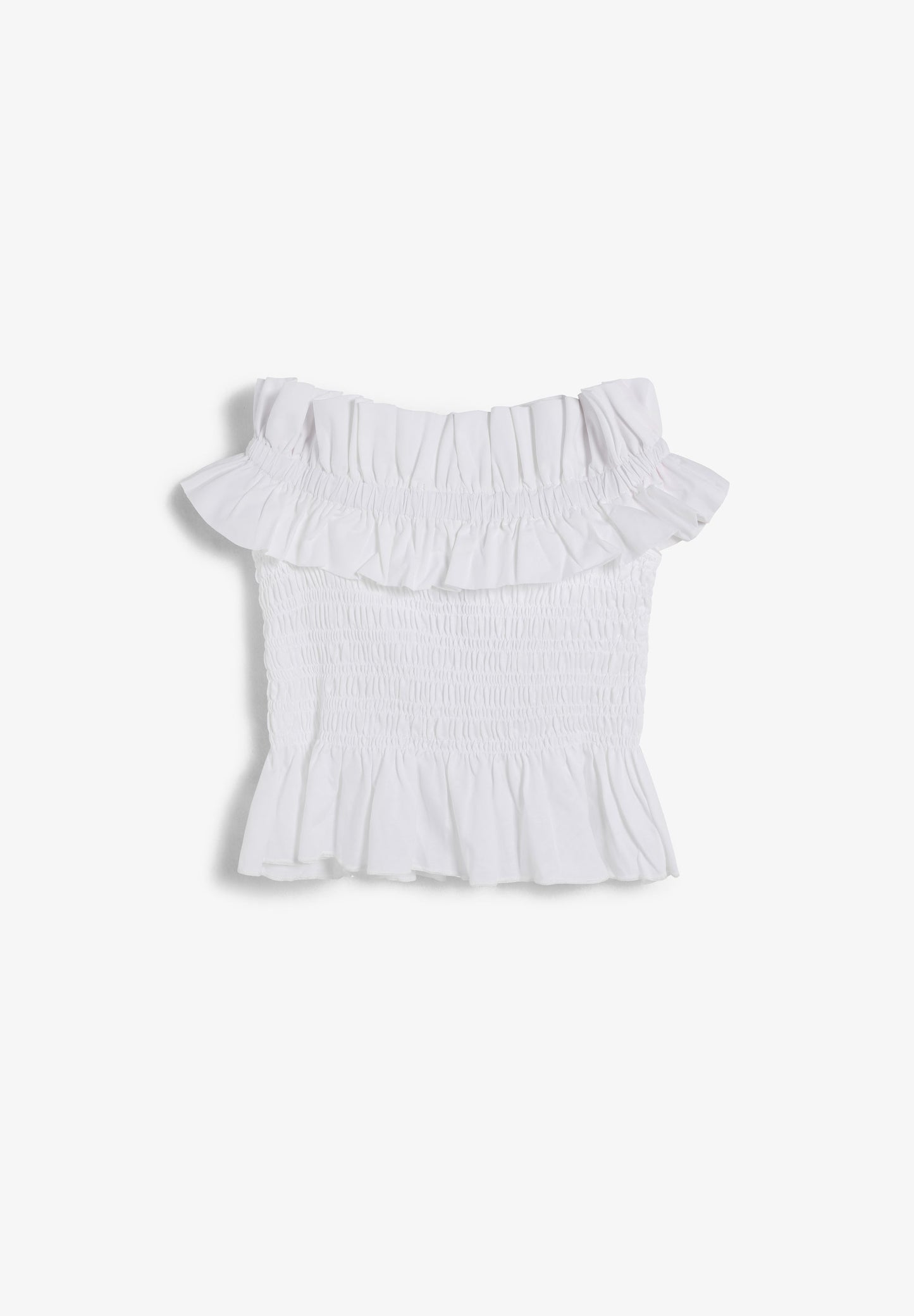SCOFFSHOULDERPOPLIN TEE
