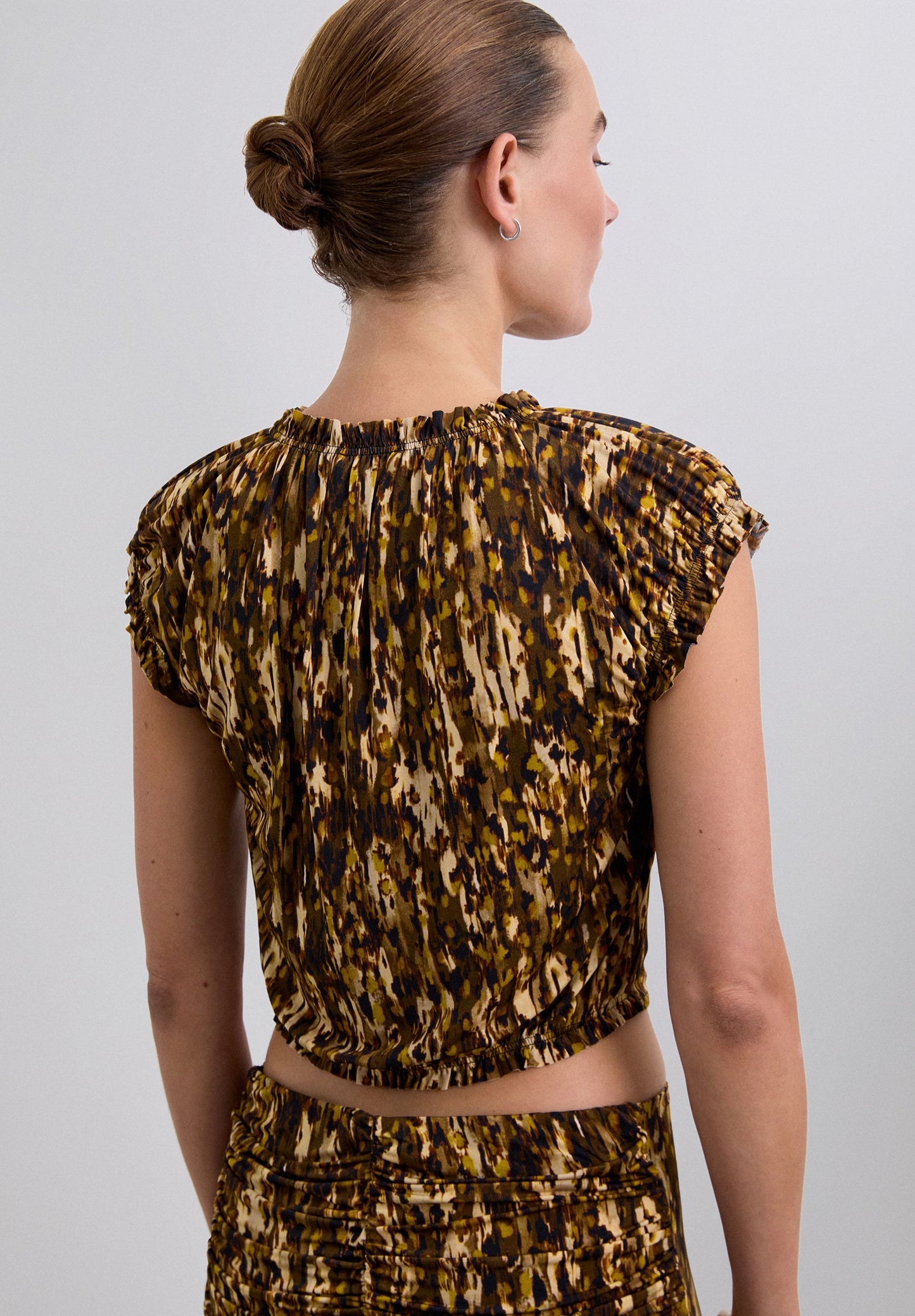 TOP IMPRIMÉ BOUCLE