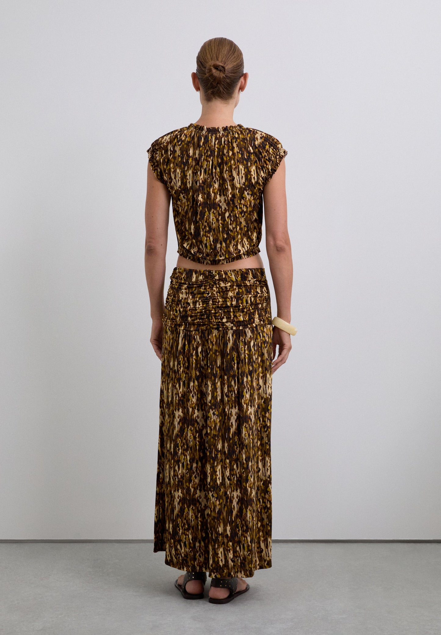 JUPE IMPRIMÉE BOUCLE