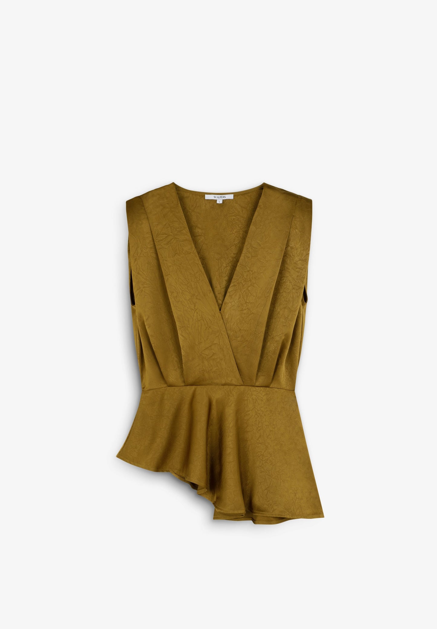 FLIESSENDES TOP MIT VOLANTS