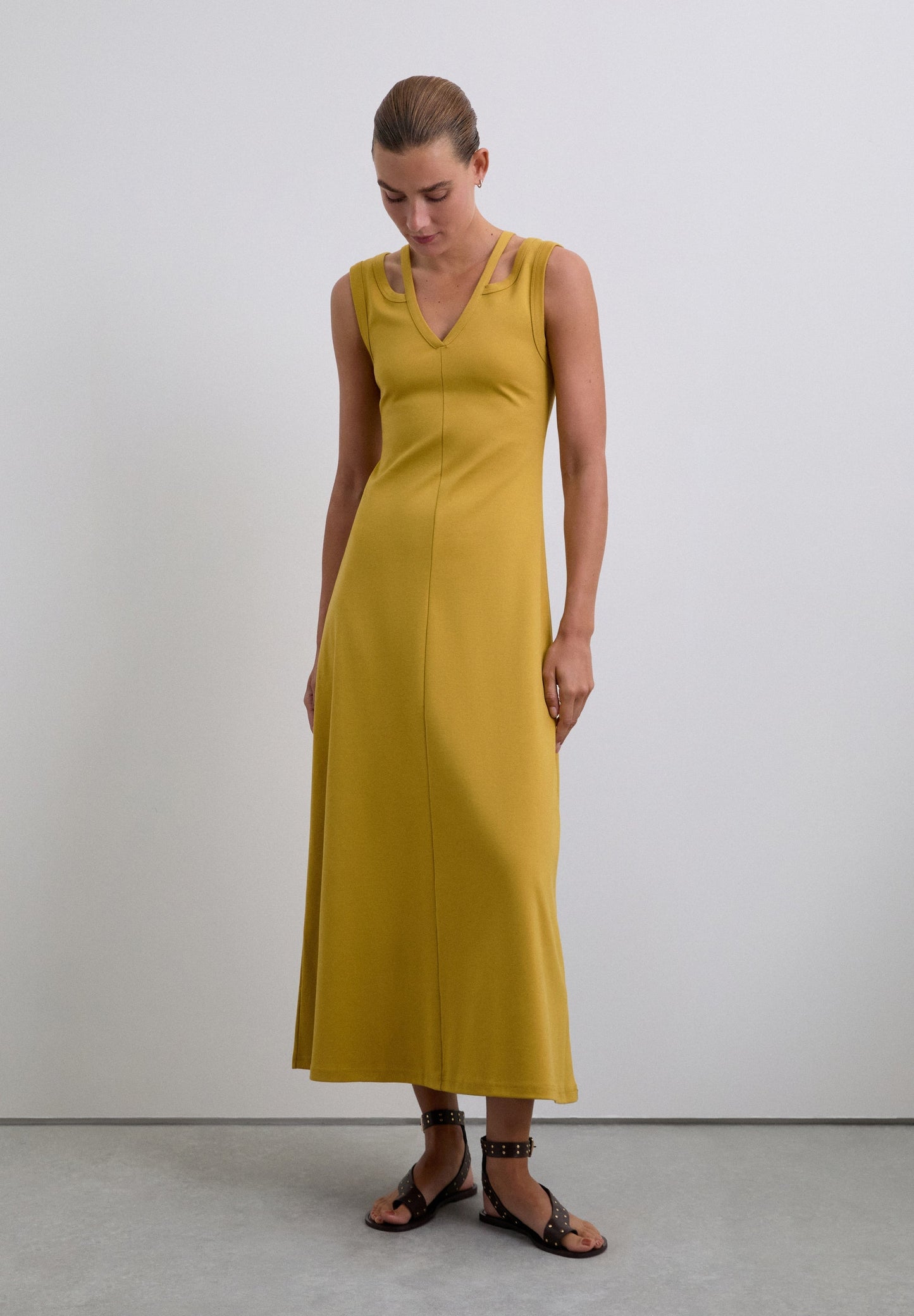 MIDI CUT OUT DRESS
