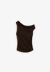 ASYMMETRISCHES TOP MIT RAFFUNGEN