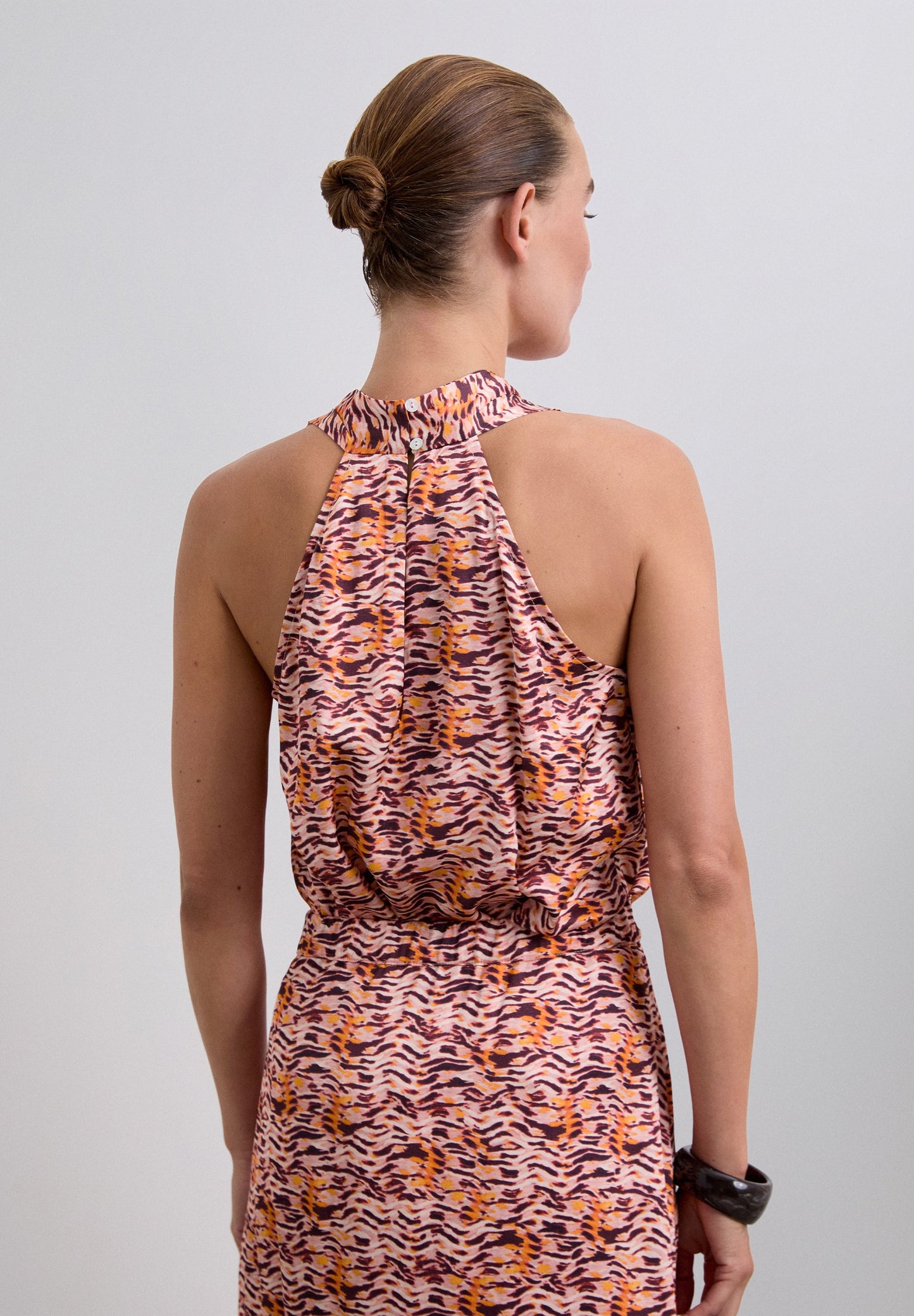 NECKHOLDER-TOP MIT PRINT