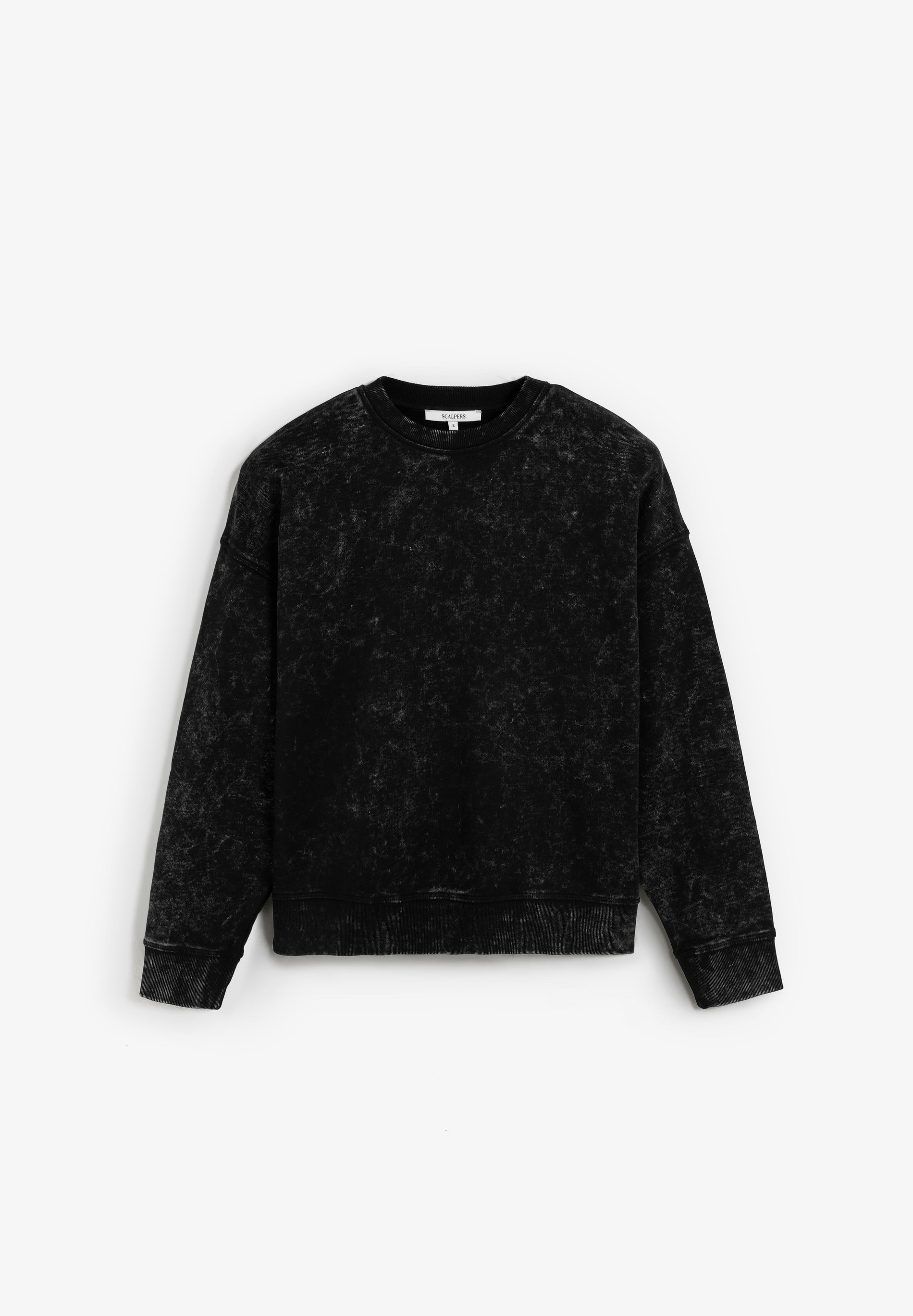 SWEATSHIRT MET MARMEREFFECT