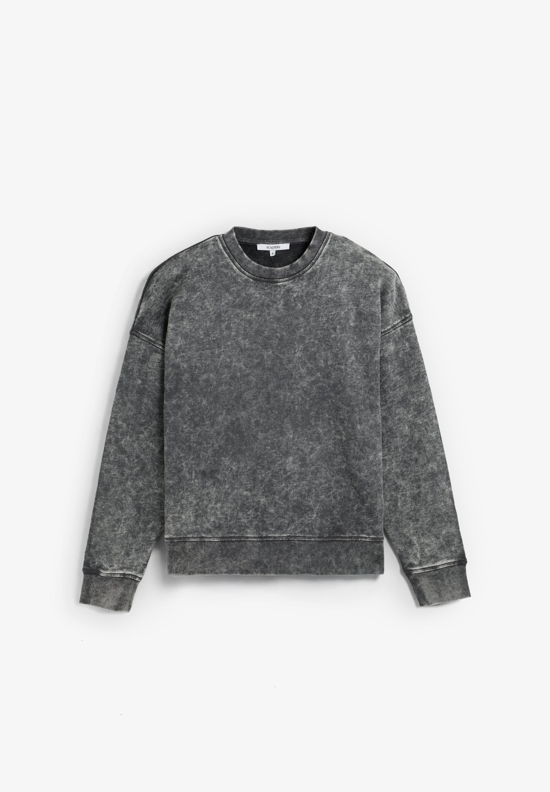 SWEATSHIRT MET MARMEREFFECT