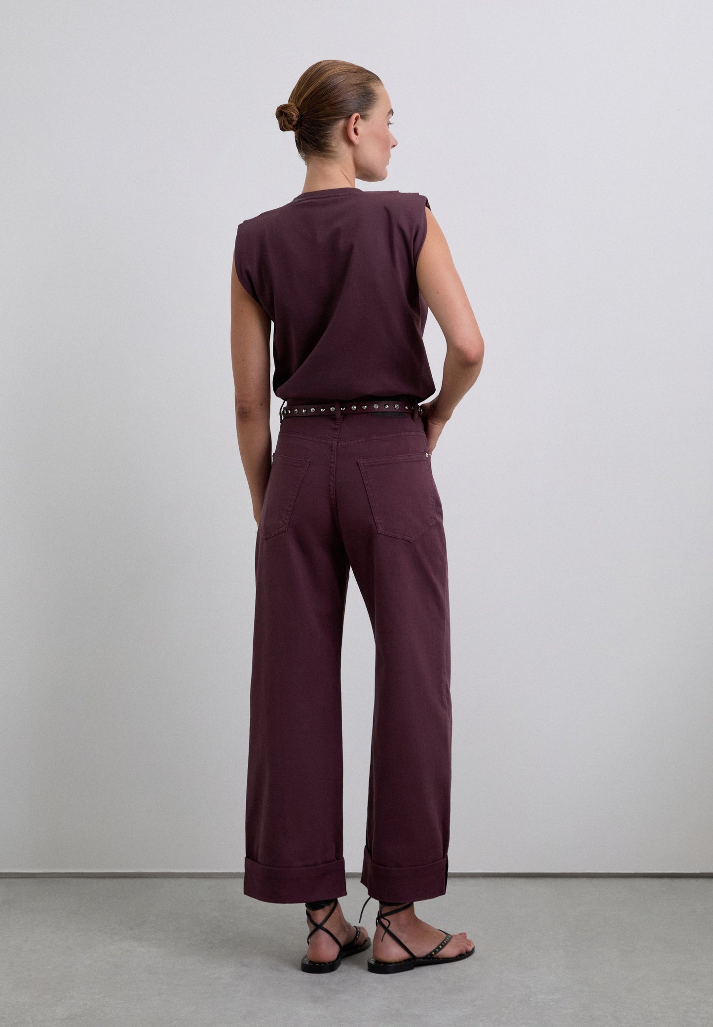SCFOLDED DENIM PANT