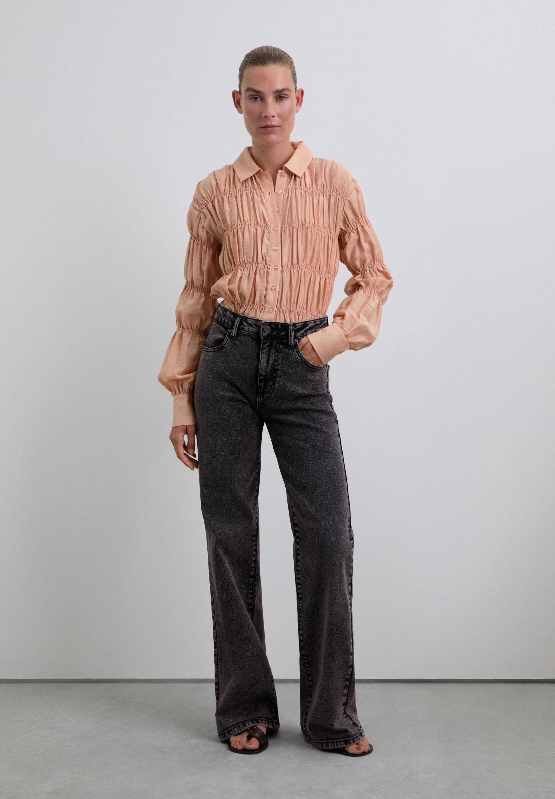 SCBOOTCUTWASH DENIM PANT