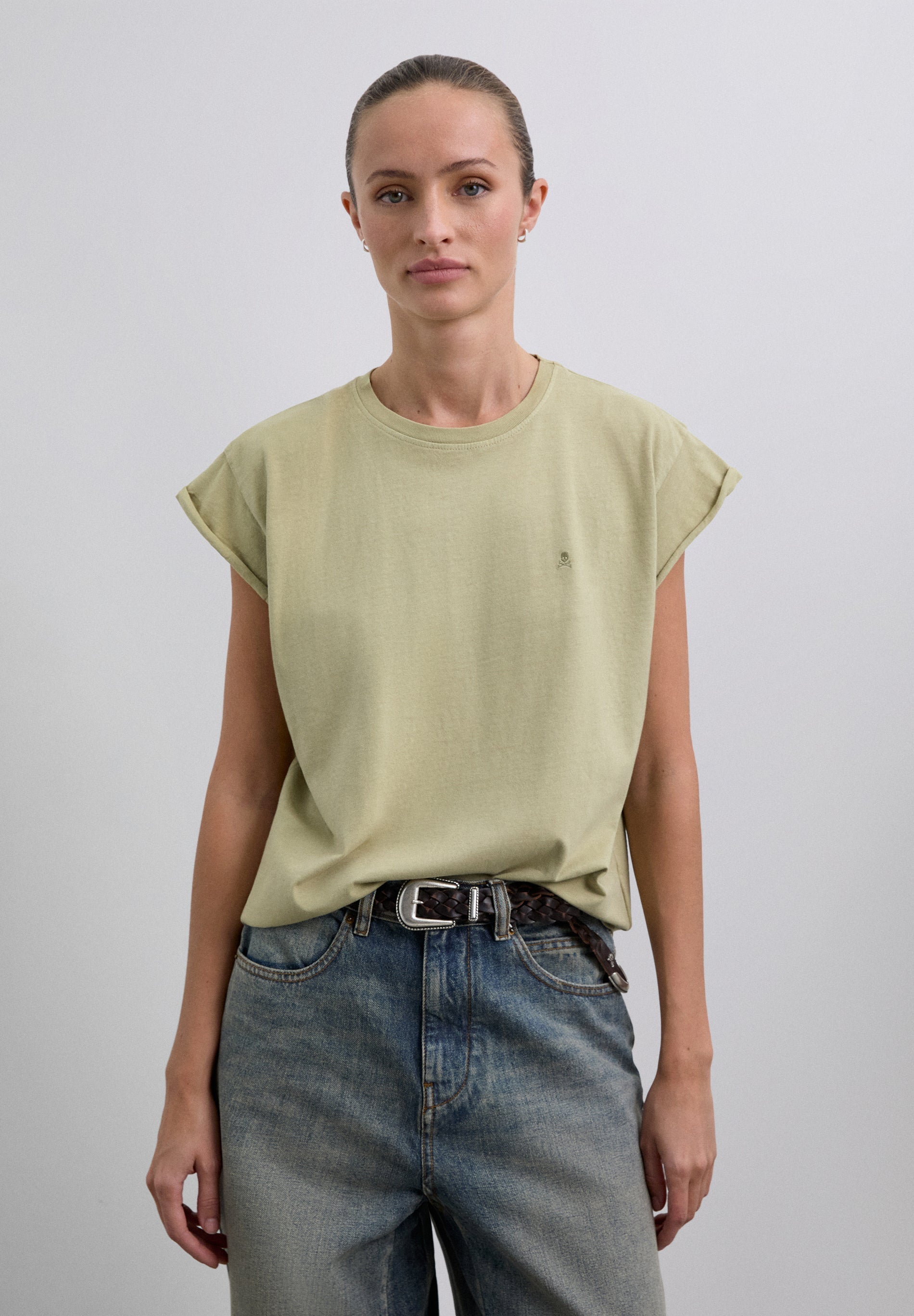 BASIC SKULL T-SHIRT