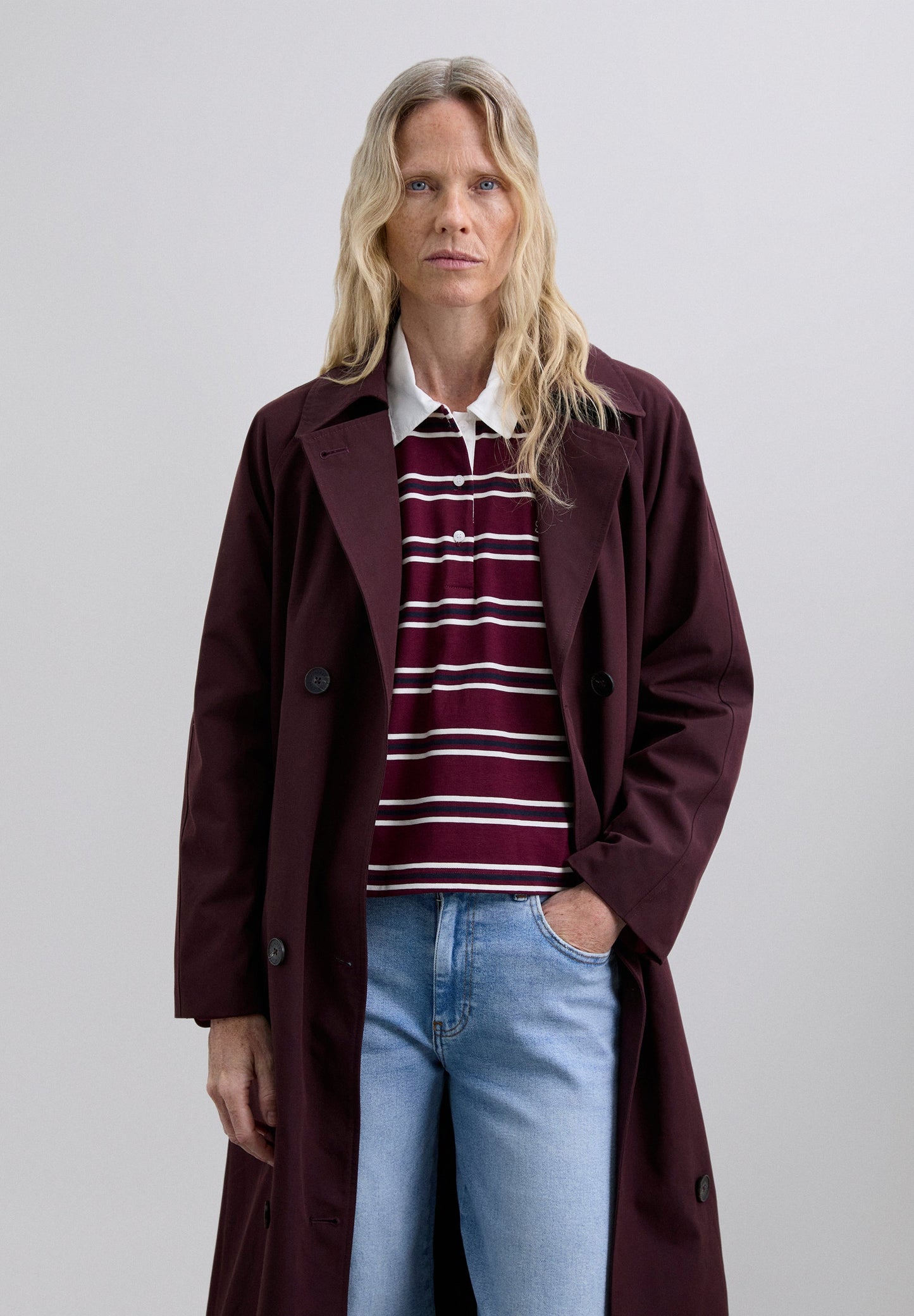 MANTEAU TRENCH IMPERMÉABLE