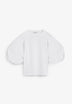 PUFFED SLEEVE T-SHIRT