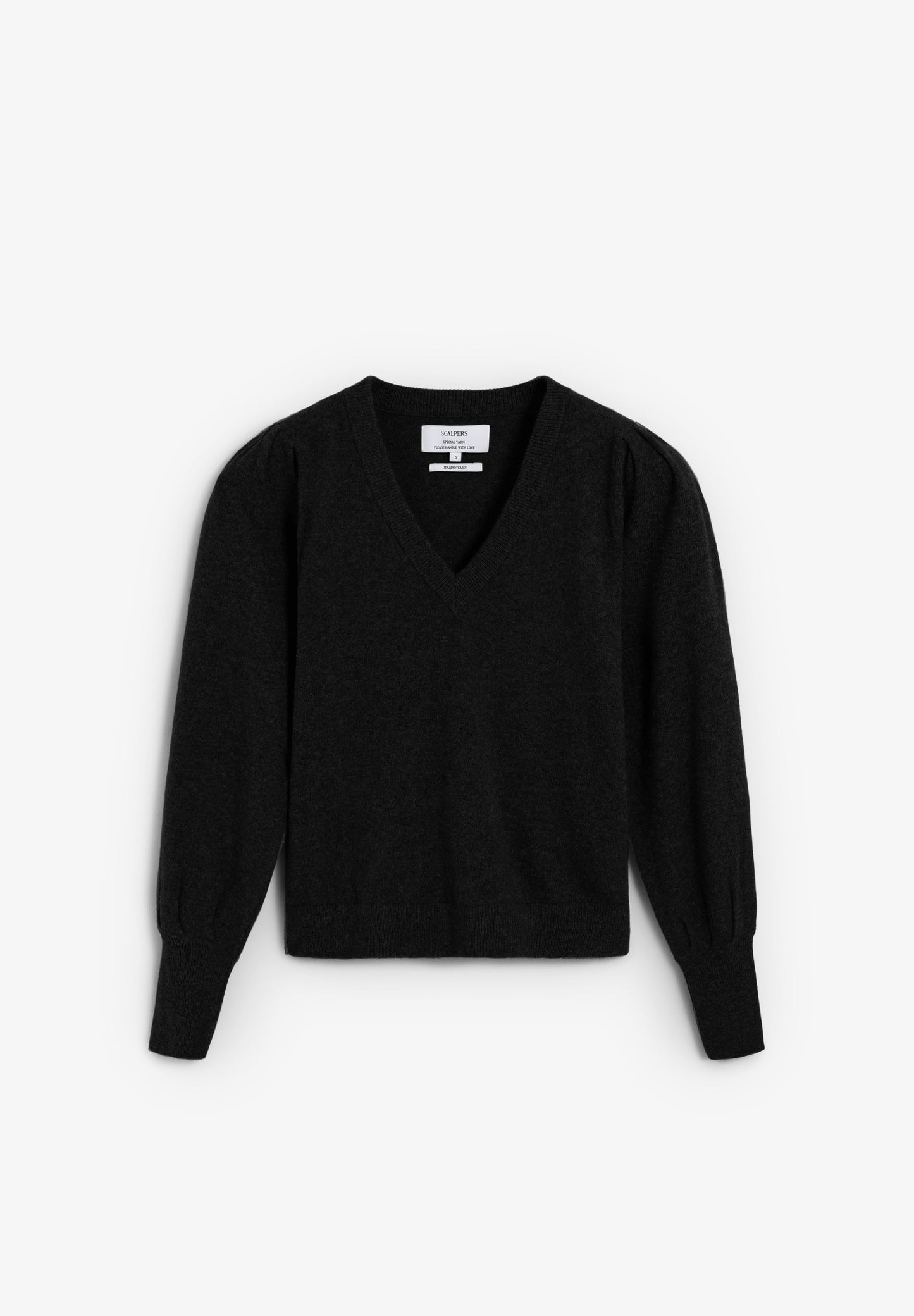 SWEATER WITH PUFFED SLEEVES
