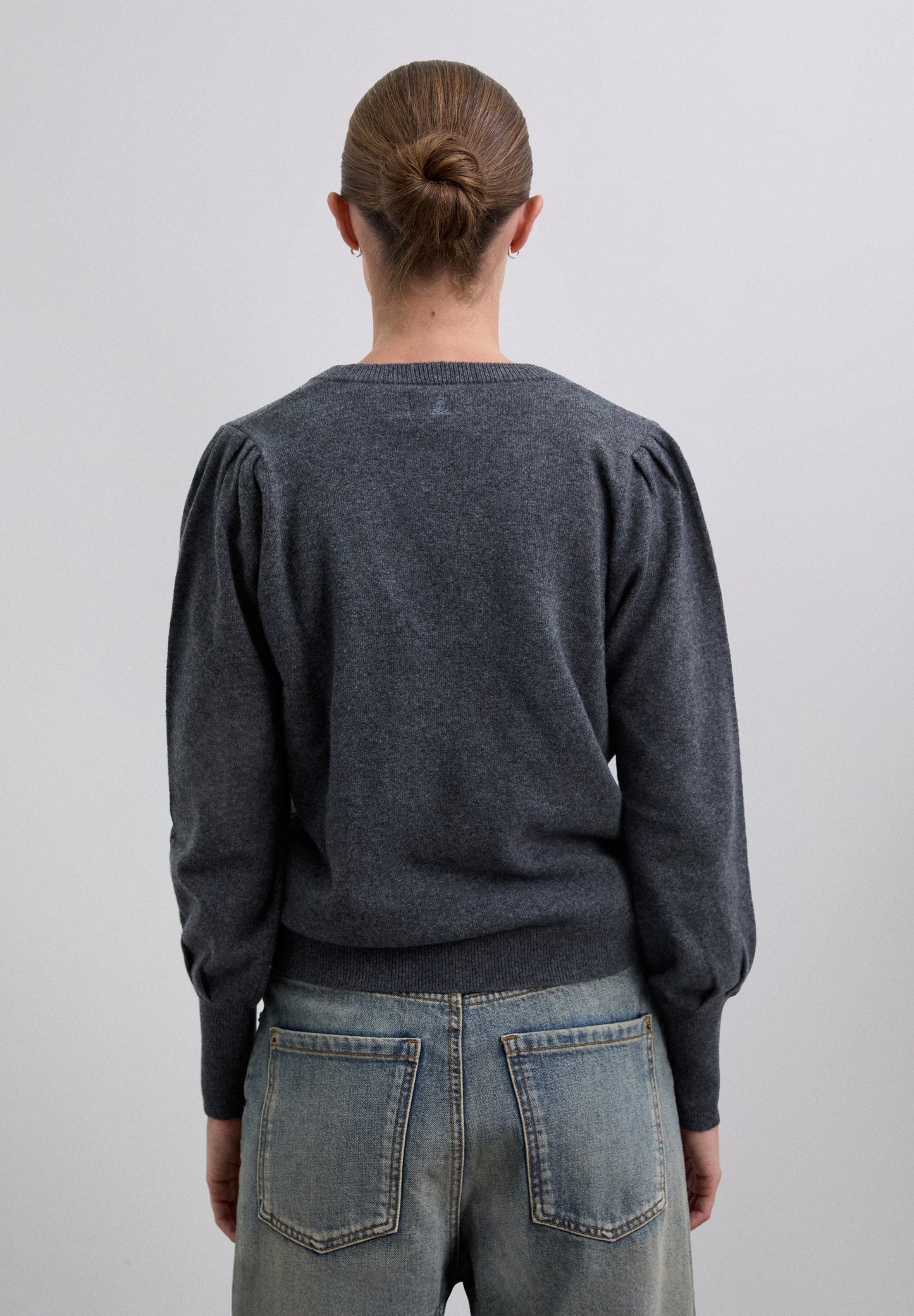 PULLOVER MIT PUFFÄRMELN