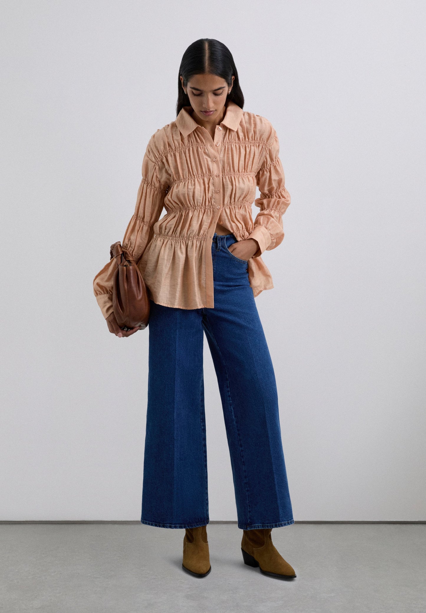 JUPE-CULOTTE EN JEAN