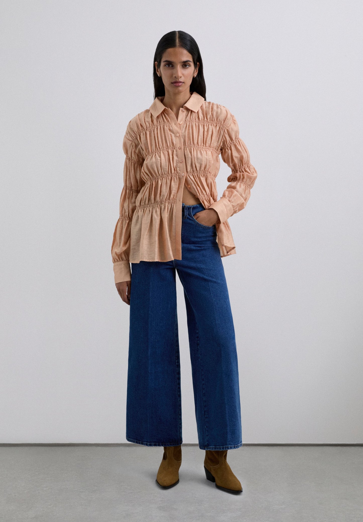 JUPE-CULOTTE EN JEAN