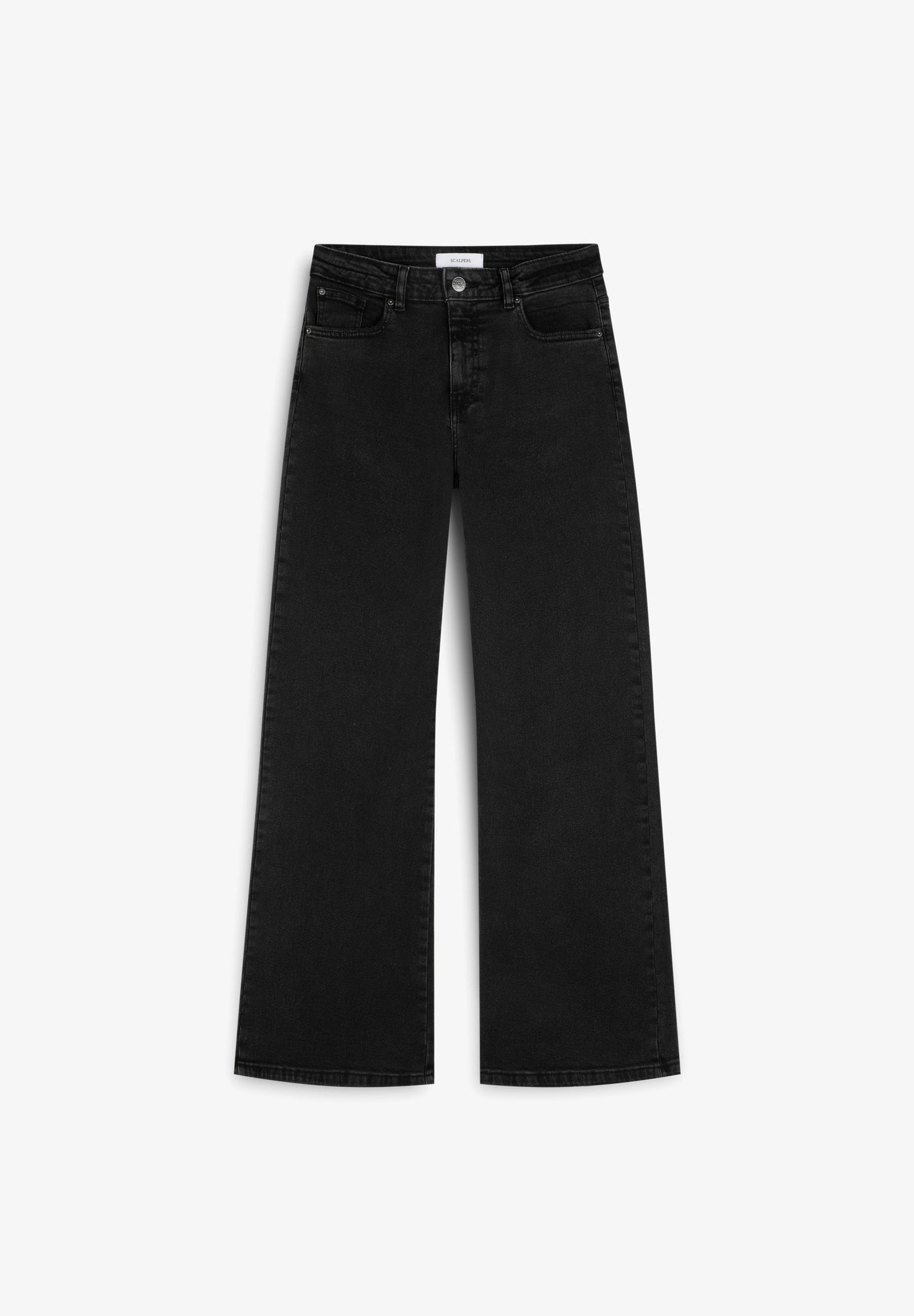 BROEK MET HALFHOGE TAILLE