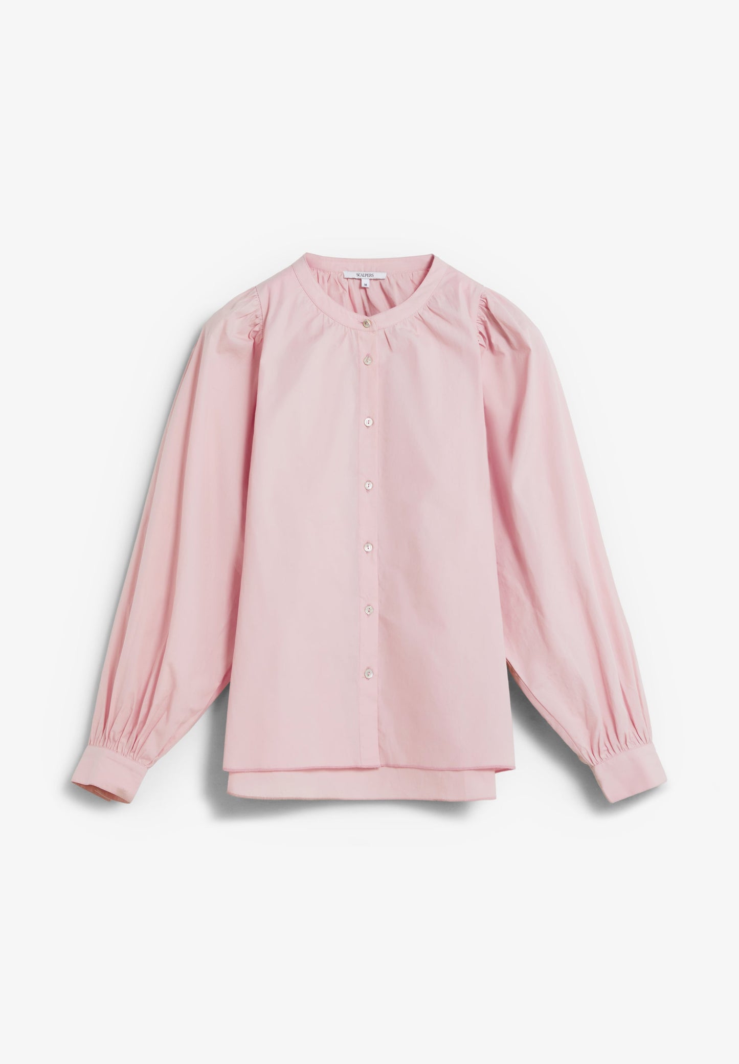 CAMISA POPELÍN MANGA ABULLONADA - Scalpers