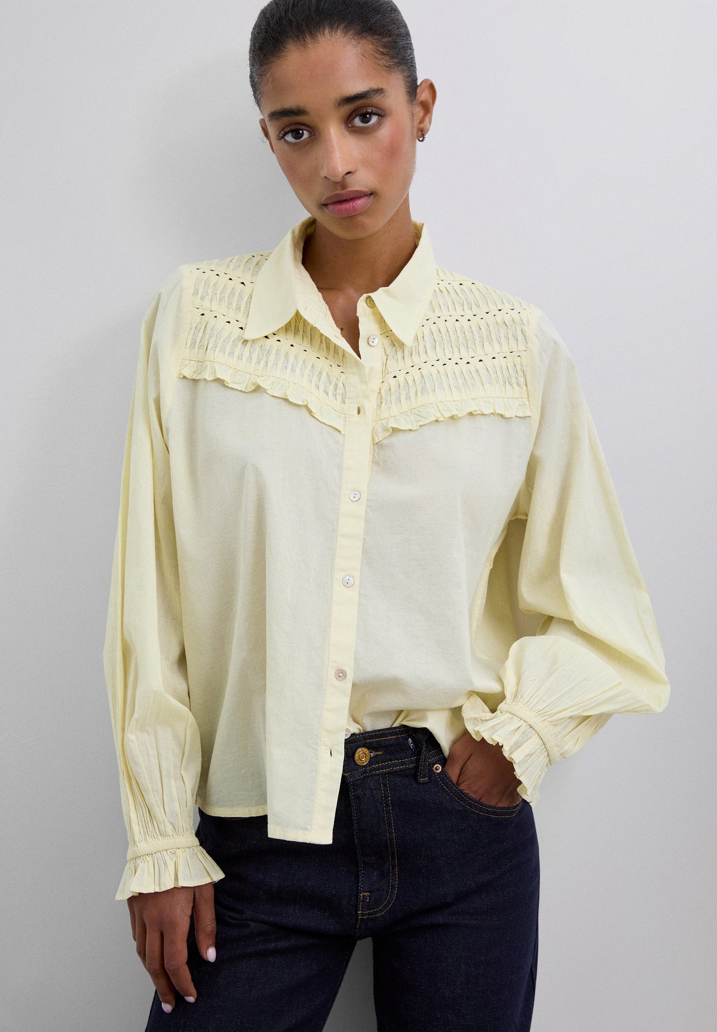 BLOUSE SCHOUDERSTUK
