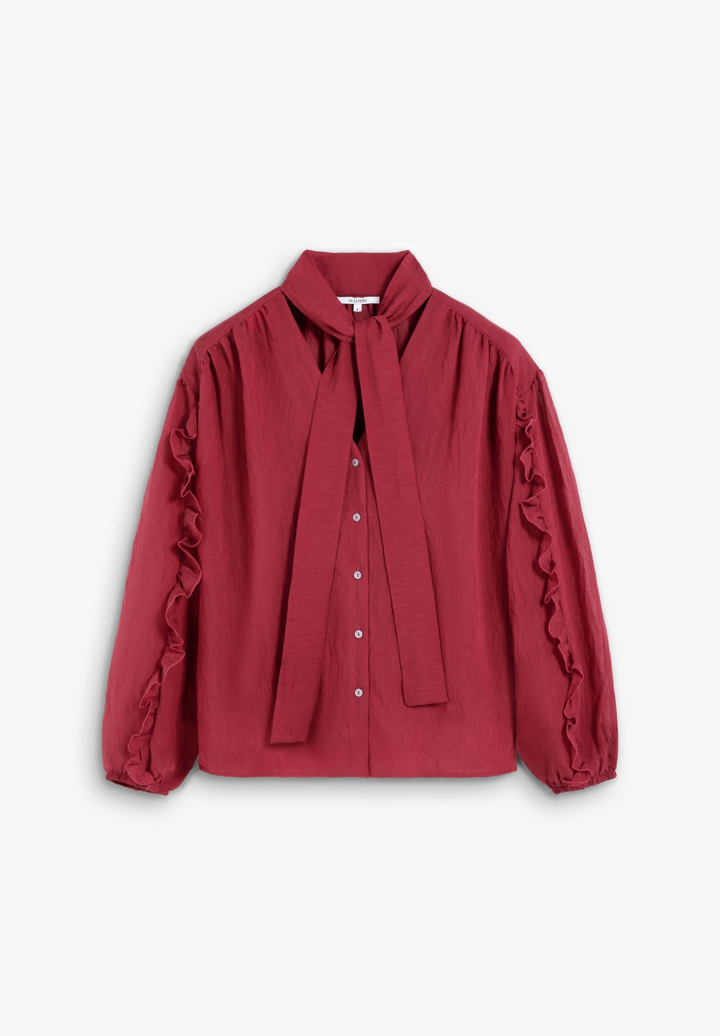 CHEMISIER NŒUD FRONCES