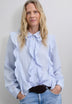 SCSTRIPESFRILL SHIRT