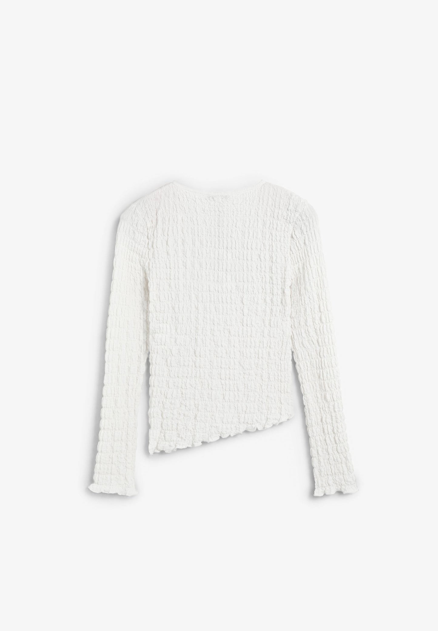 OBERTEIL MIT RUNDAUSSCHNITT UND STRUKTUR