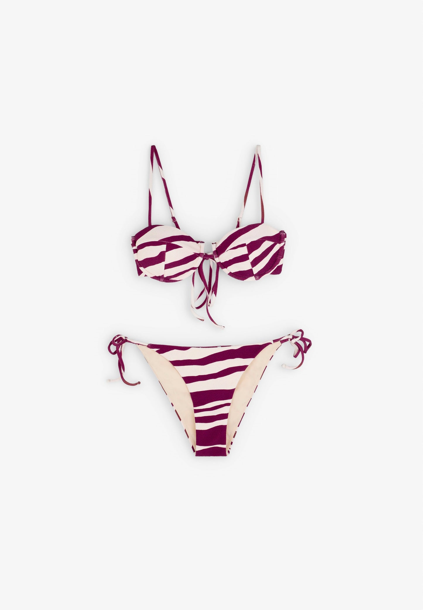 ZEBRA BALCONETTE BIKINI BOTTOM | ROBIN X SCALPERS