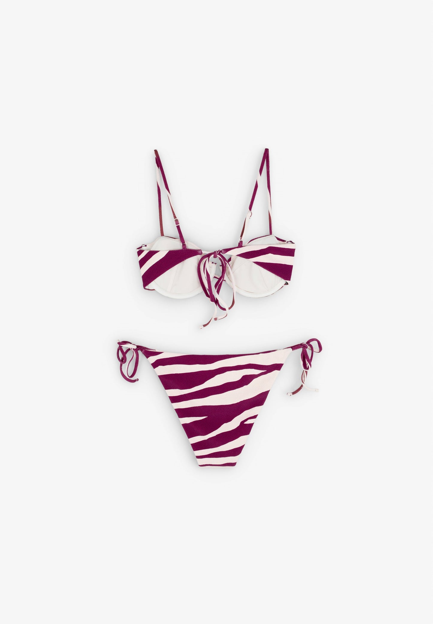 ZEBRA BALCONETTE BIKINI BOTTOM | ROBIN X SCALPERS