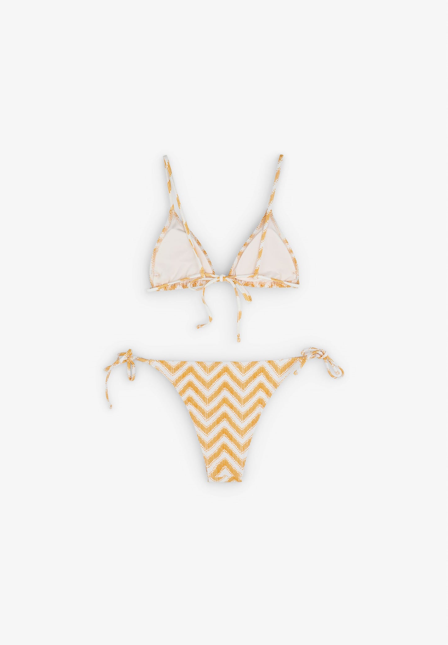 ZIGZAG TRIANGLE BIKINI TOP | ROBIN X SCALPERS