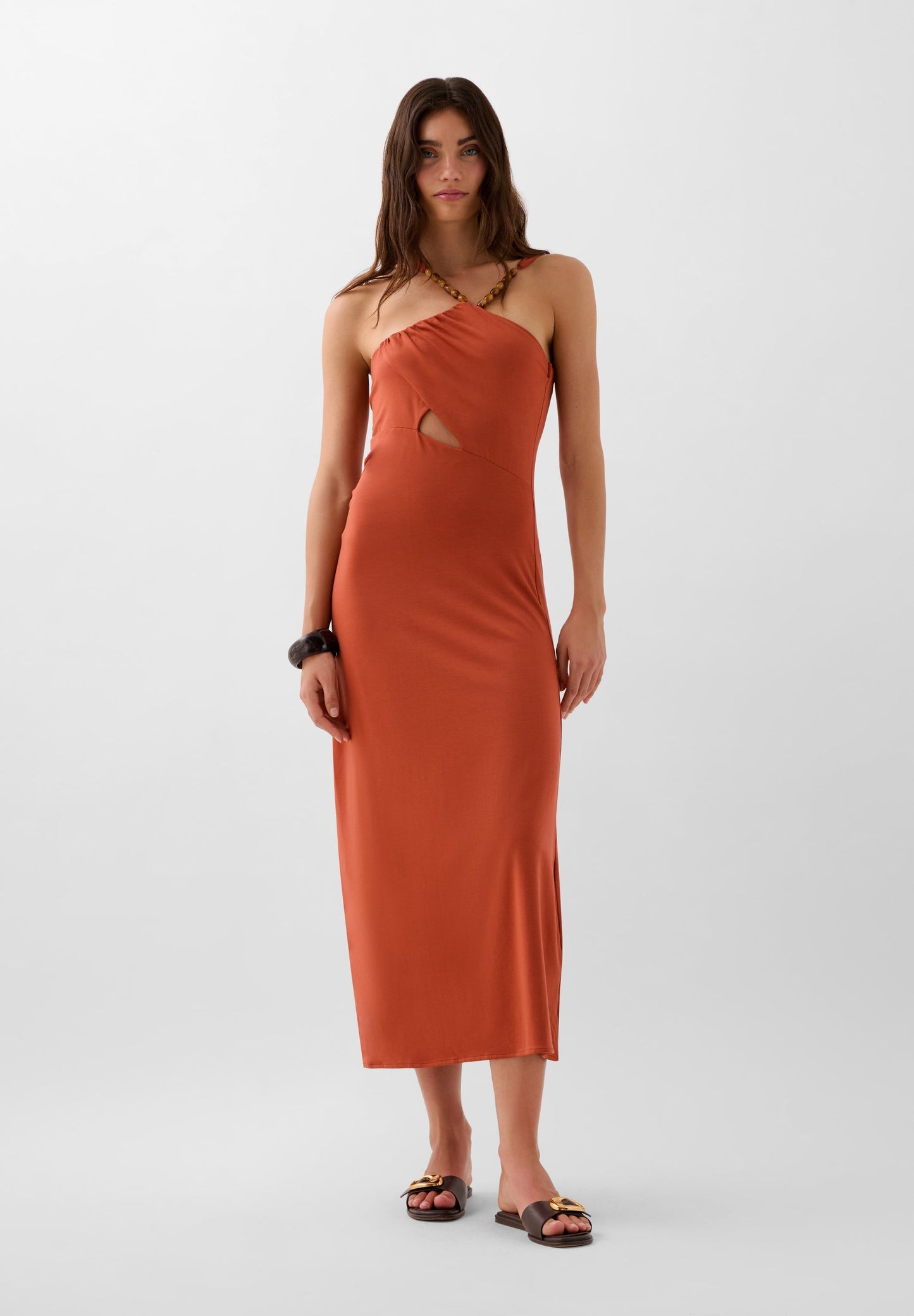ROBE MIDI ASYMÉTRIQUE | ROBIN X SCALPERS
