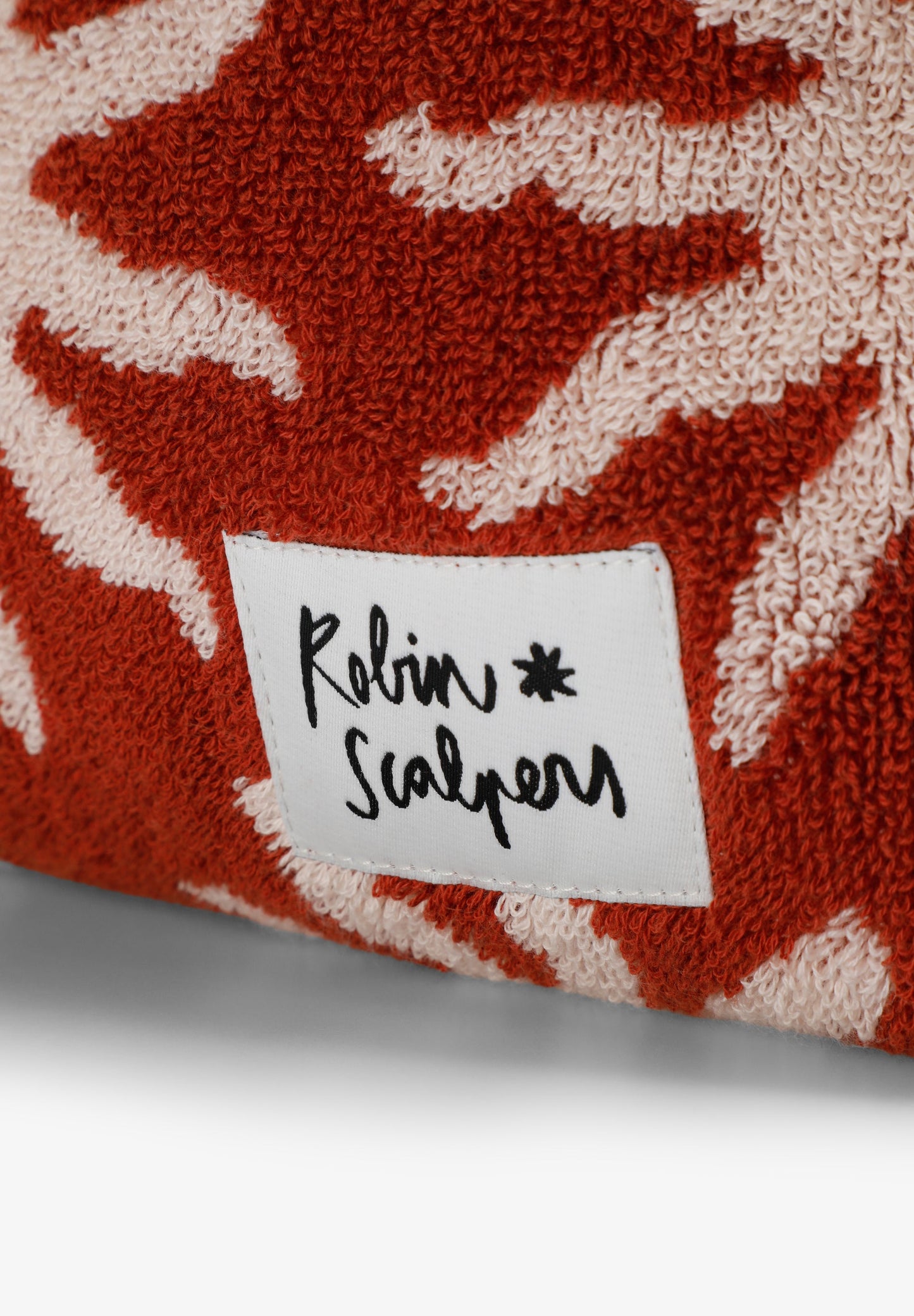 TOILETTAS MET BEDRUKTE BADSTOF | ROBIN X SCALPERS