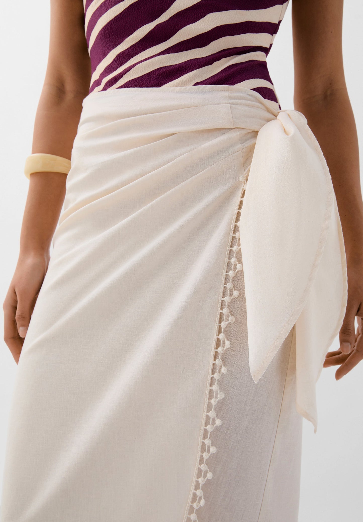 LINEN SARONG SKIRT | ROBIN X SCALPERS