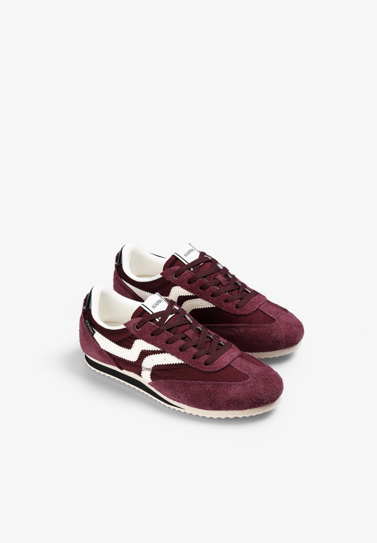 ZAPATILLA DE ANTE CONTRASTE - Scalpers